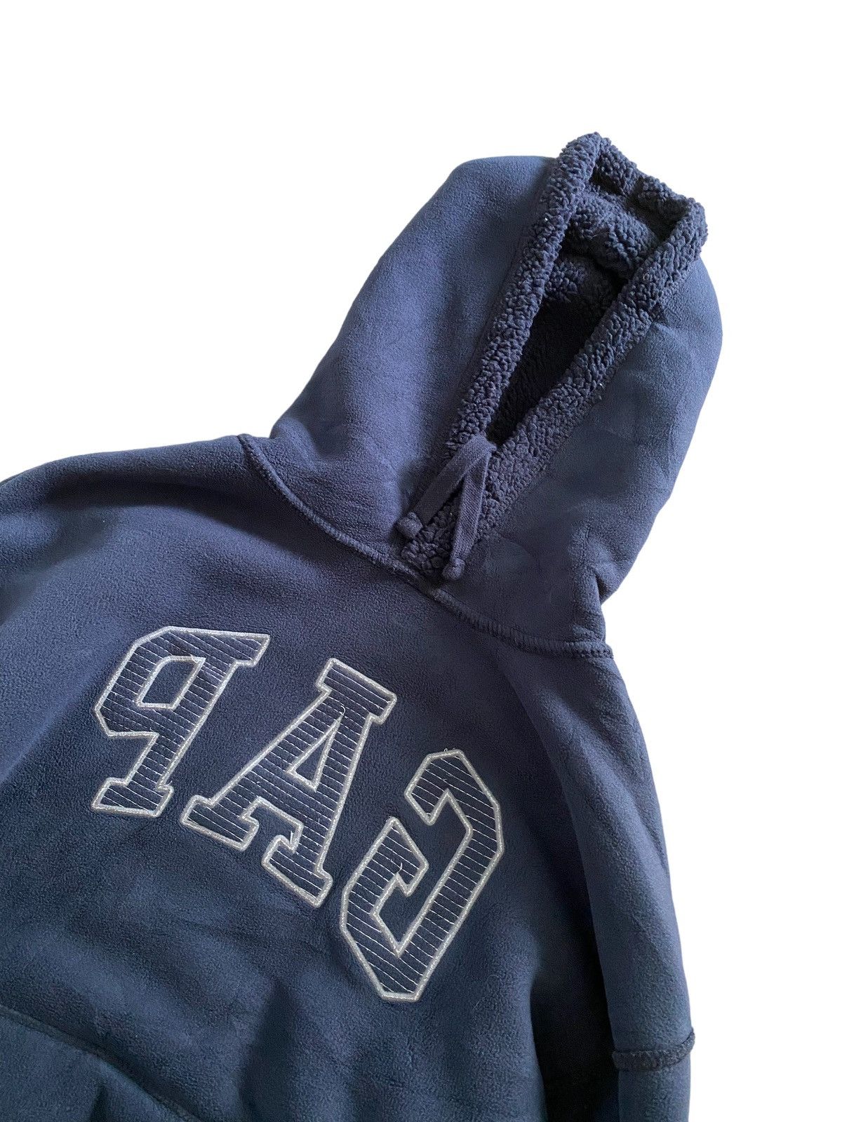 Gap Vintage TravisScott Sherpa fleece Rare Y2K GAP Hoodie Size US L / EU 52-54 / 3 - 7 Thumbnail