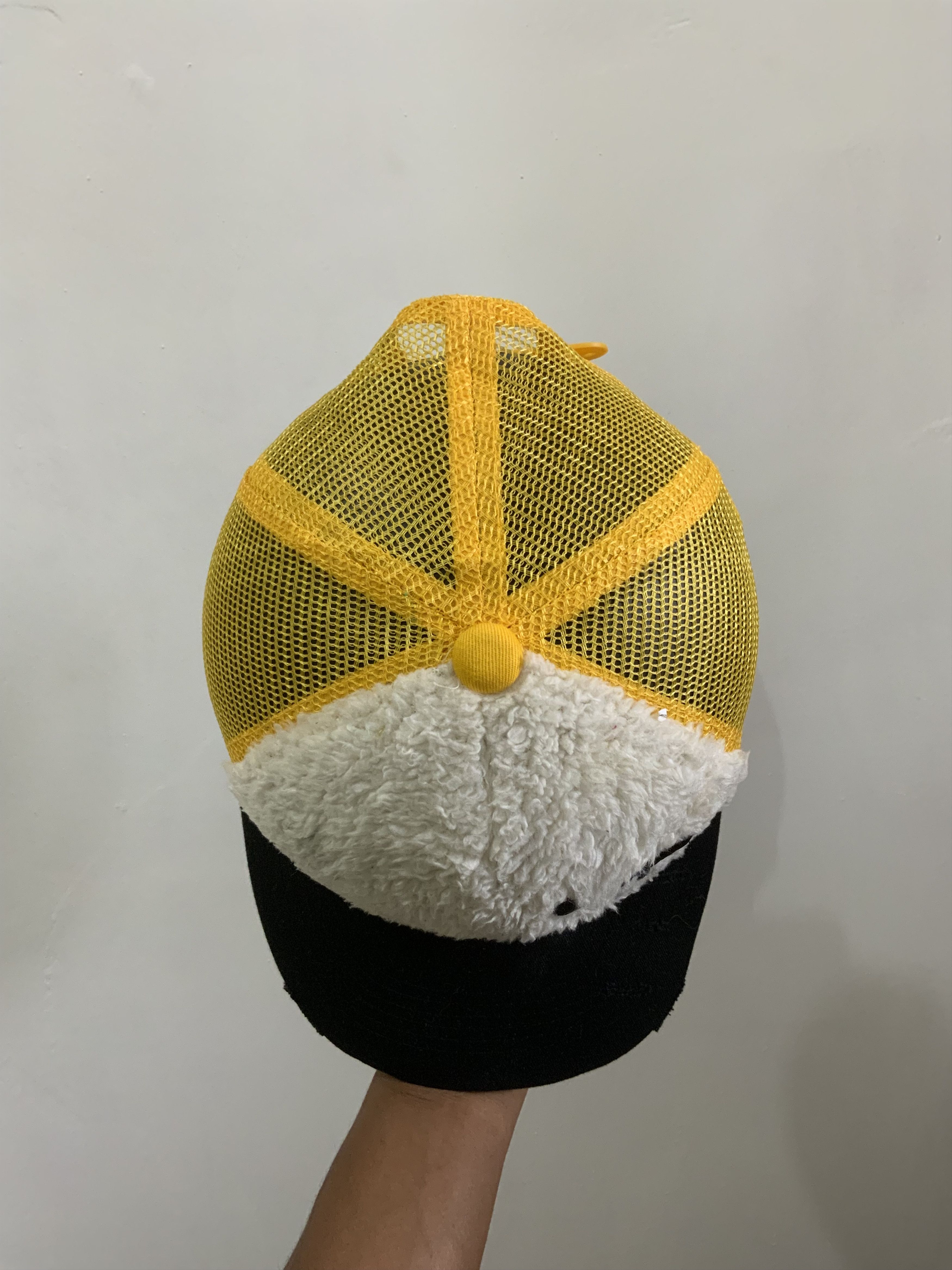 Japanese Brand Shisky Fur Skull Trucker Hat Cap Size ONE SIZE - 7 Thumbnail