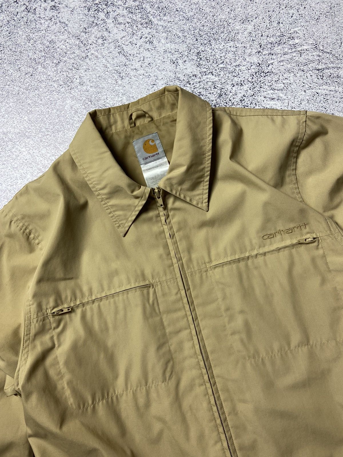 Carhartt × Vintage Vintage Carhartt Light Jacket Work Wear Skate Style Rare Size US L / EU 52-54 / 3 - 7 Thumbnail