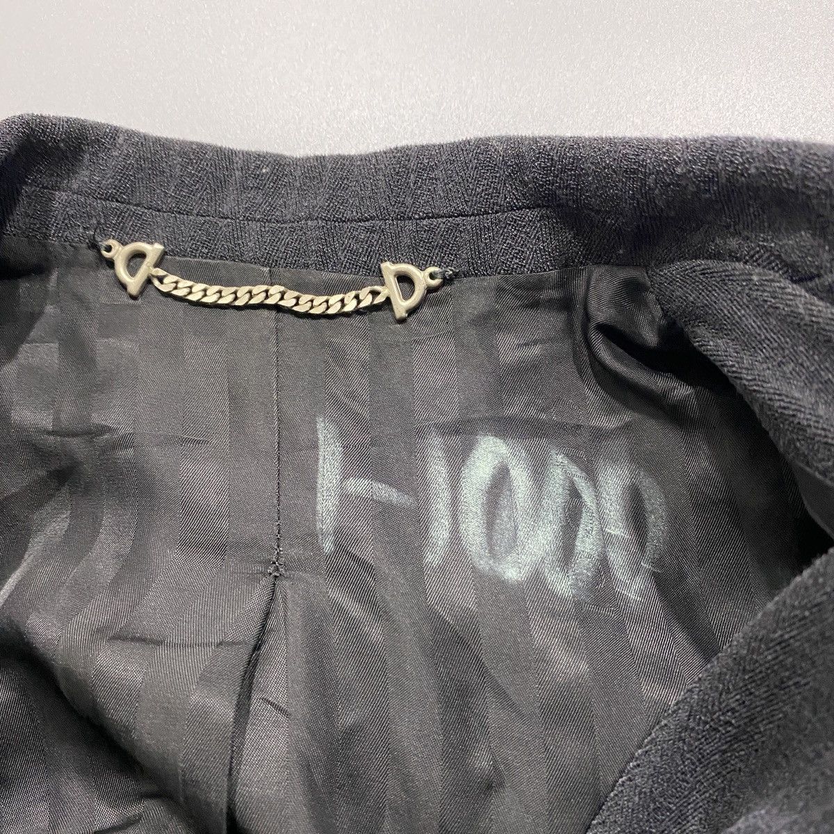 Gucci 1995 Gucci - Tom Ford Single Breasted Striped Blzer Size M / US 6-8 / IT 42-44 - 9 Thumbnail