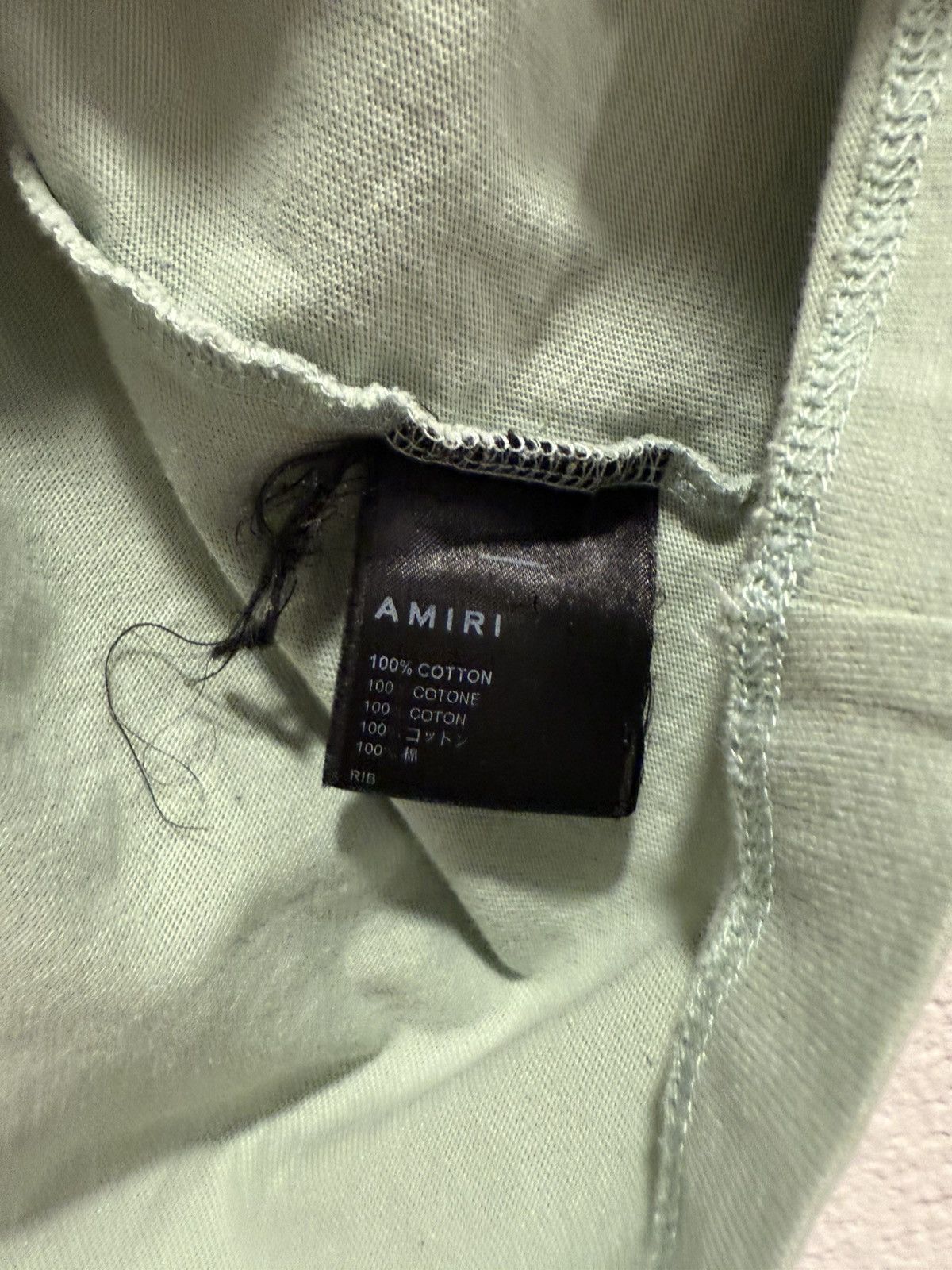 Amiri Amiri Green Graphic Tee Size US M / EU 48-50 / 2 - 3 Thumbnail