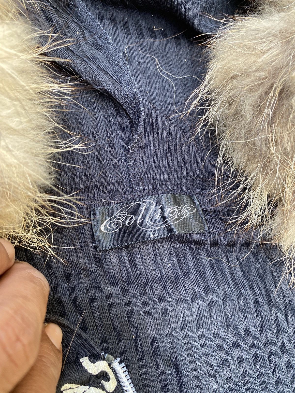 If Six Was Nine Cross Fur Zipper Hoodie Poem Skull Ifsixwasnine lgb style Size US L / EU 52-54 / 3 - 4 Thumbnail