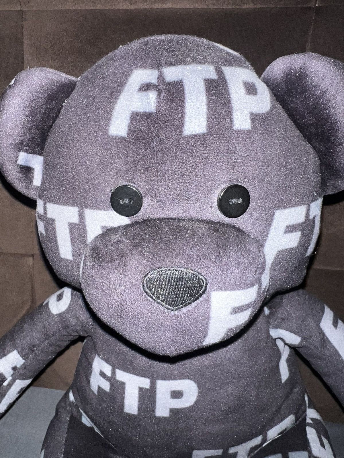 Fuck The Population FTP all over print Bear Size ONE SIZE - 3 Thumbnail