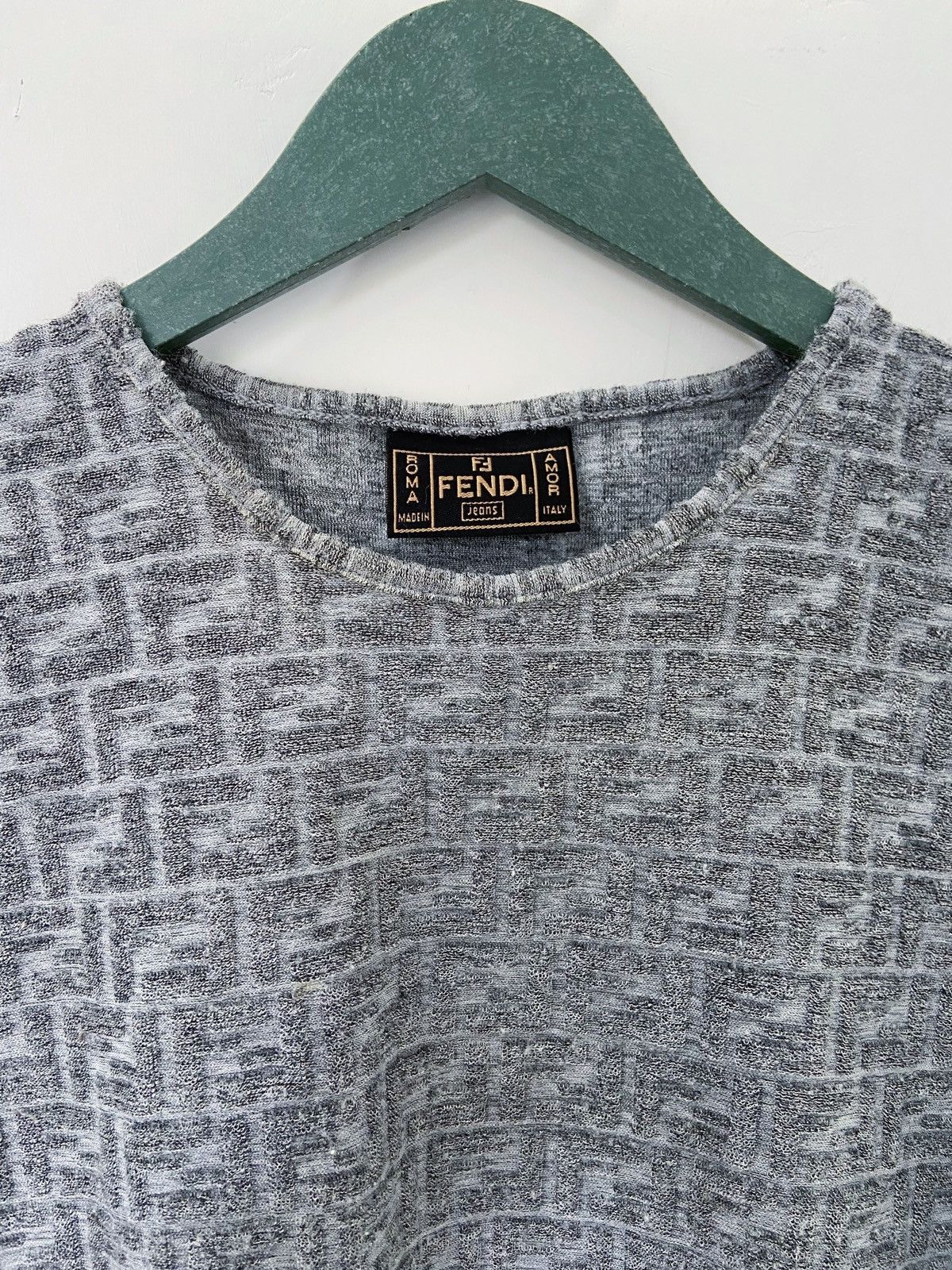 Fendi FENDI MONOGRAM TEE Size S / US 4 / IT 40 - 4 Thumbnail