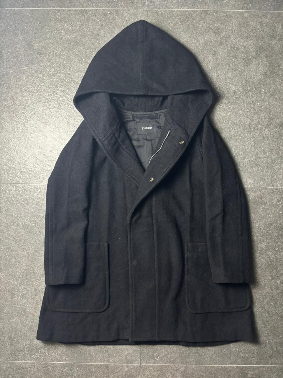 CABANE de ZUCCa 2000s Cabane De Zucca Issey Miyake Wool Double PocketJacket Size US S / EU 44-46 / 1 - 2 Thumbnail