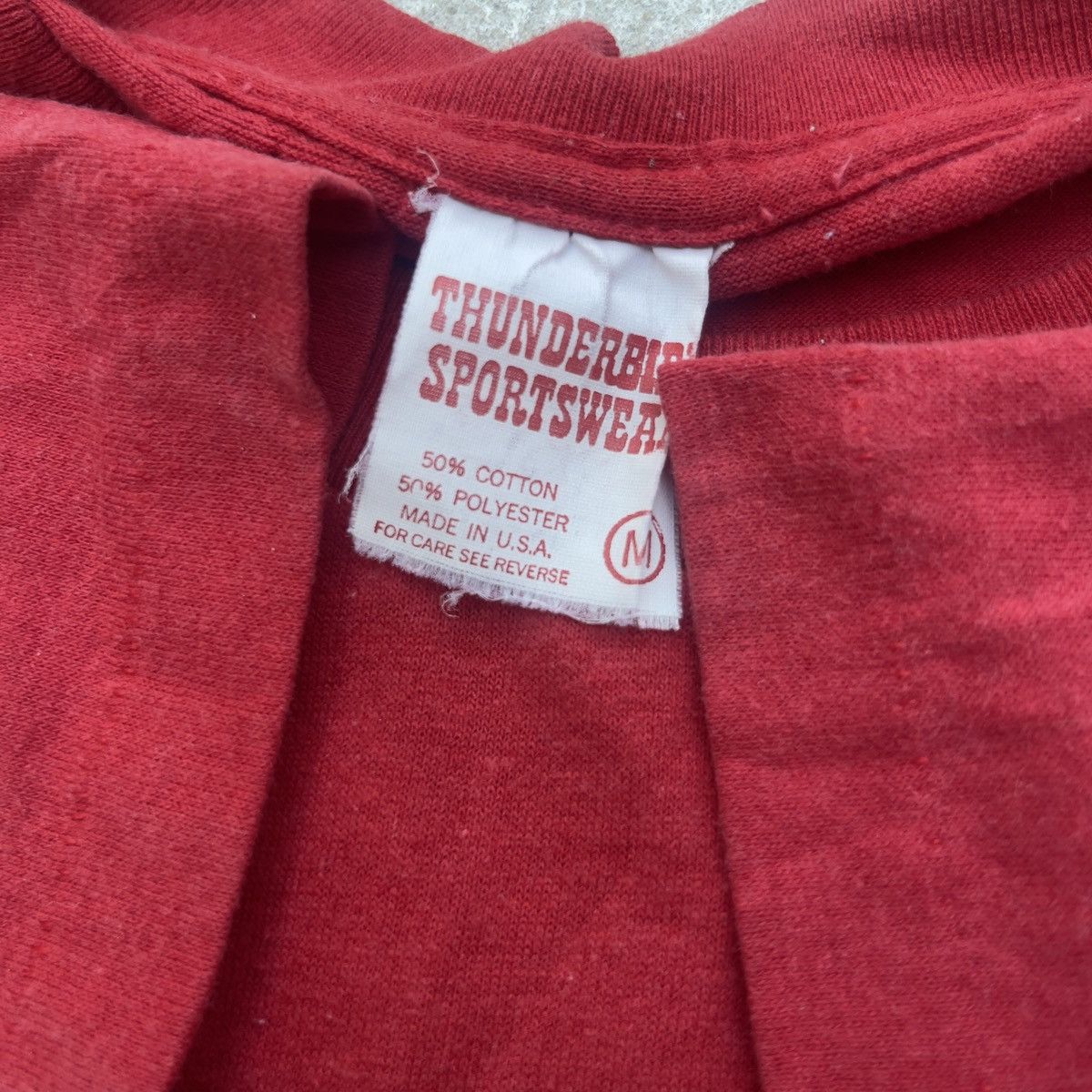 Vintage 1980s THUNDERBIRDS SPORTSWEAR THE FOOT PEDDLER Single Stitch Size US M / EU 48-50 / 2 - 4 Thumbnail