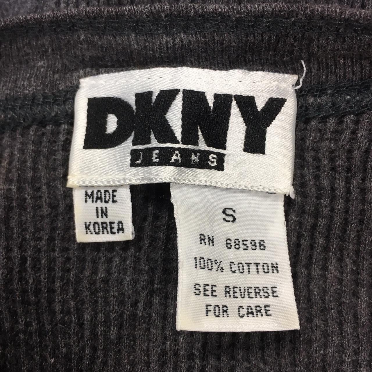 Vintage Vtg DKNY Jeans Long Sleeve T-Shirt Streetwear Clothing Size S / US 4 / IT 40 - 4 Thumbnail