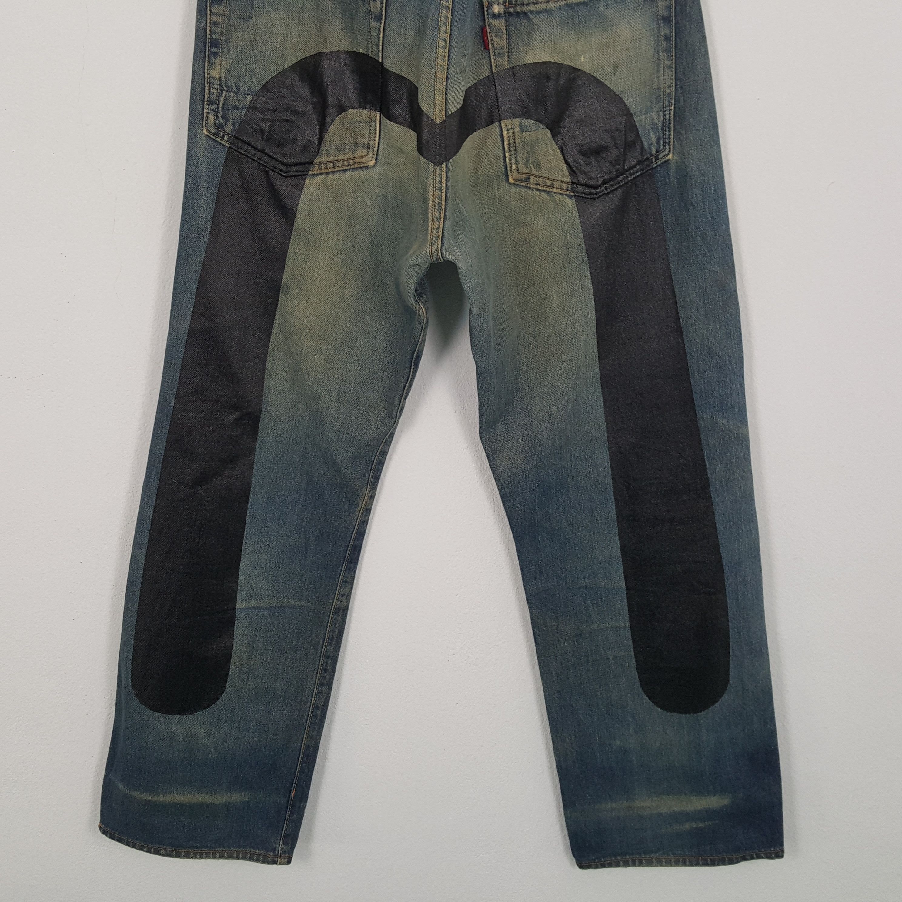 Evisu × Japanese Brand × Vintage Vintage EVISU Japanese Brand Daicock Custom Style Jeans Size US 30 / EU 46 - 3 Thumbnail