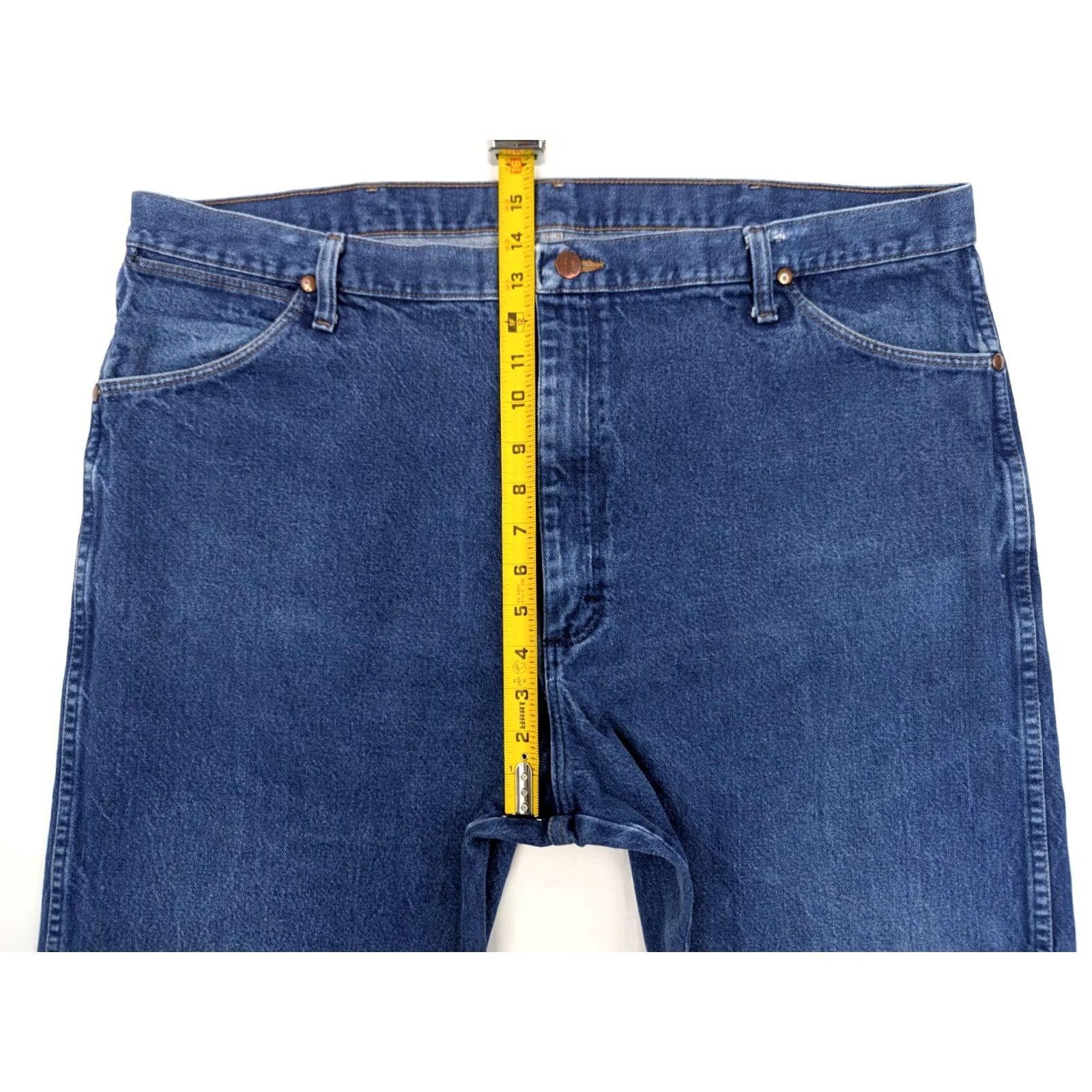 Wrangler Wrangler 13MWZ Cowboy Cut Original Fit Jeans Men 42x32 Blue Denim Regular 5-Pocket Wrangler Cowboy Cut Men Jeans 42 Extended Listing Size US 42 / EU 58 - 4 Thumbnail