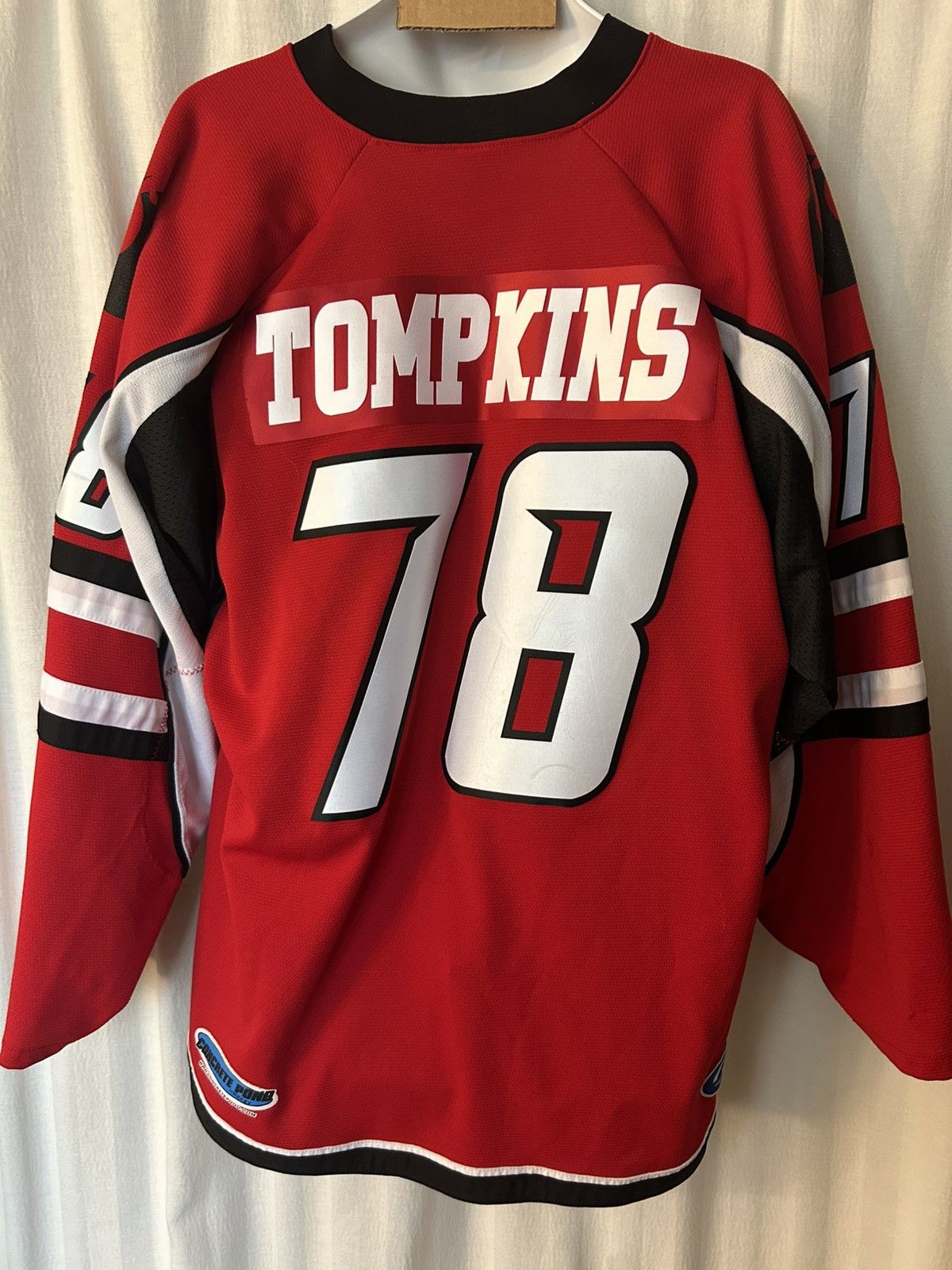 Other Jersey: red squadron xl Tomkins concrete pong hockey #78 xl Size US XL / EU 56 / 4 - 2 Thumbnail