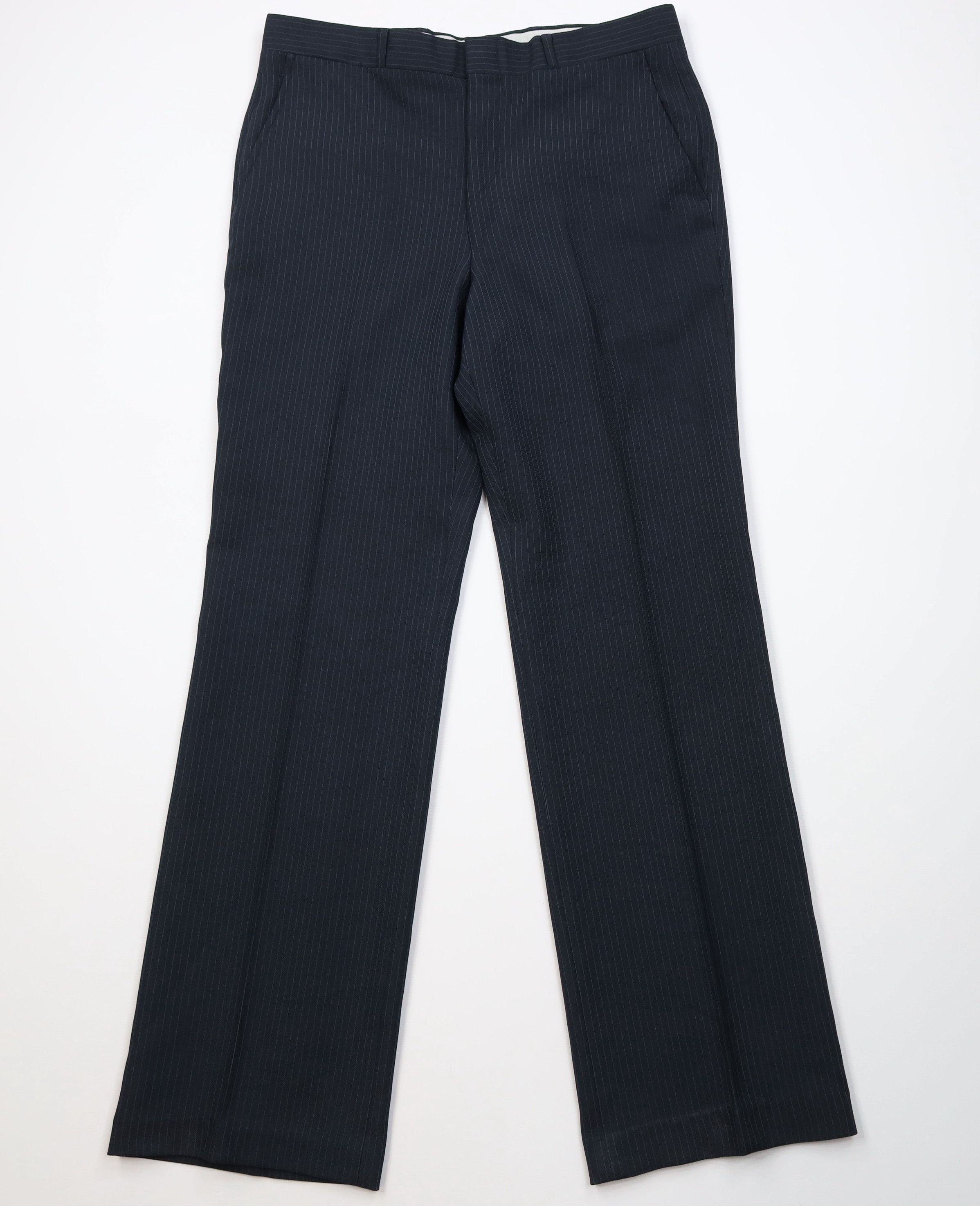 Vintage Vintage 70s Streetwear Knit Flared Wide Leg Chino Pants USA Size US 34 / EU 50 - 1 Thumbnail