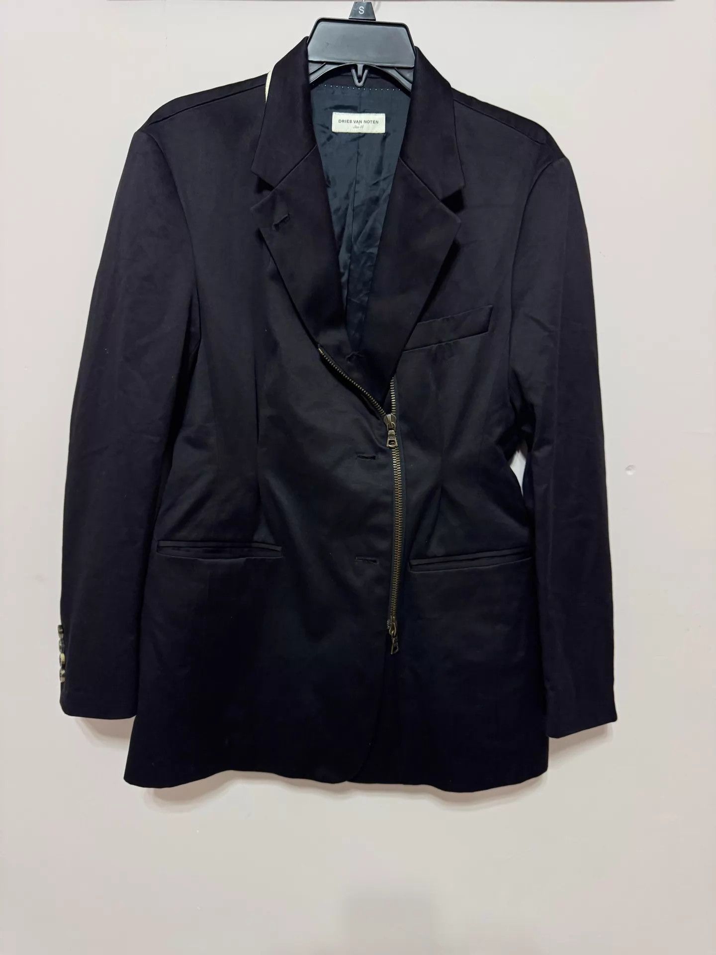 Dries Van Noten Dries Van Noten Black Waist-Tied Blazer 36 Size XS / US 0-2 / IT 36-38 - 2 Thumbnail