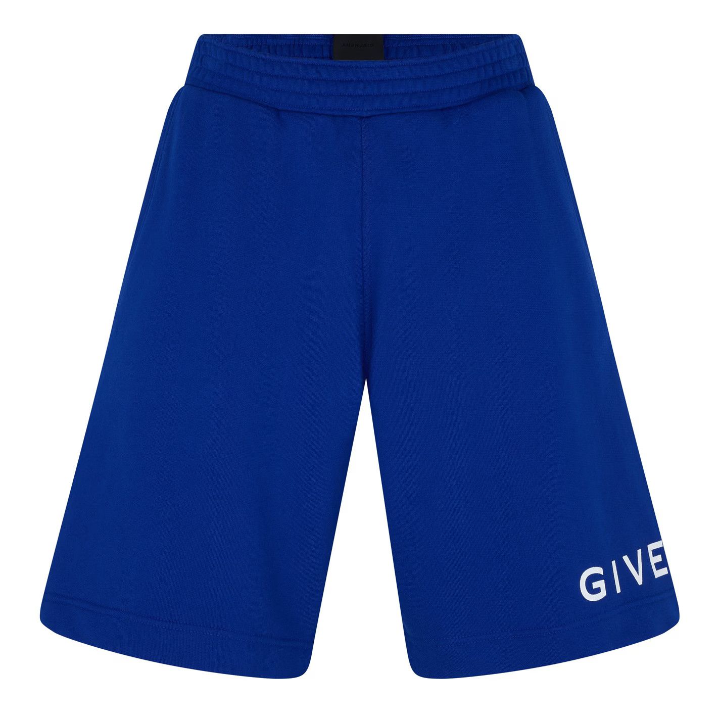 Givenchy o1g2r1mq0426 Boxy Fit Fleece Jogger Shorts in Blue Size US 34 / EU 50 - 1 Thumbnail
