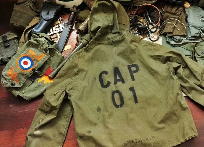 Vintage WWII Style Waterproof Jacket M Size Size US M / EU 48-50 / 2 - 1 Thumbnail