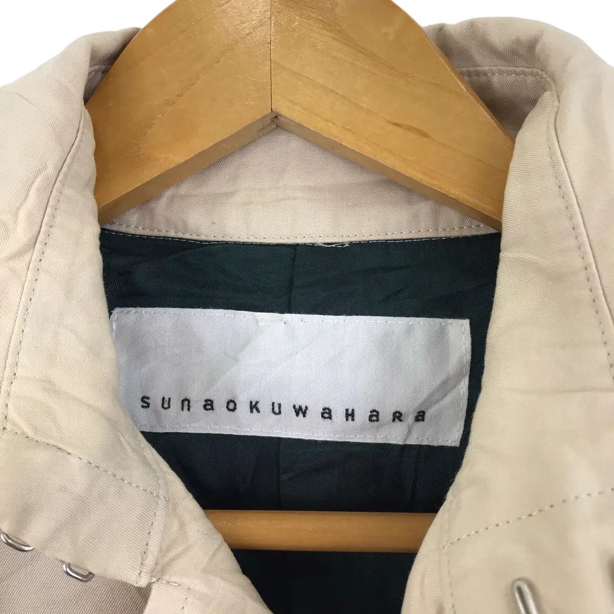 Issey Miyake × Sunao Kuwahara Vintage ISSEY MIYAKE I.S SUNAO KUWAHARA Pea Coat Jacket Size S / US 4 / IT 40 - 3 Thumbnail