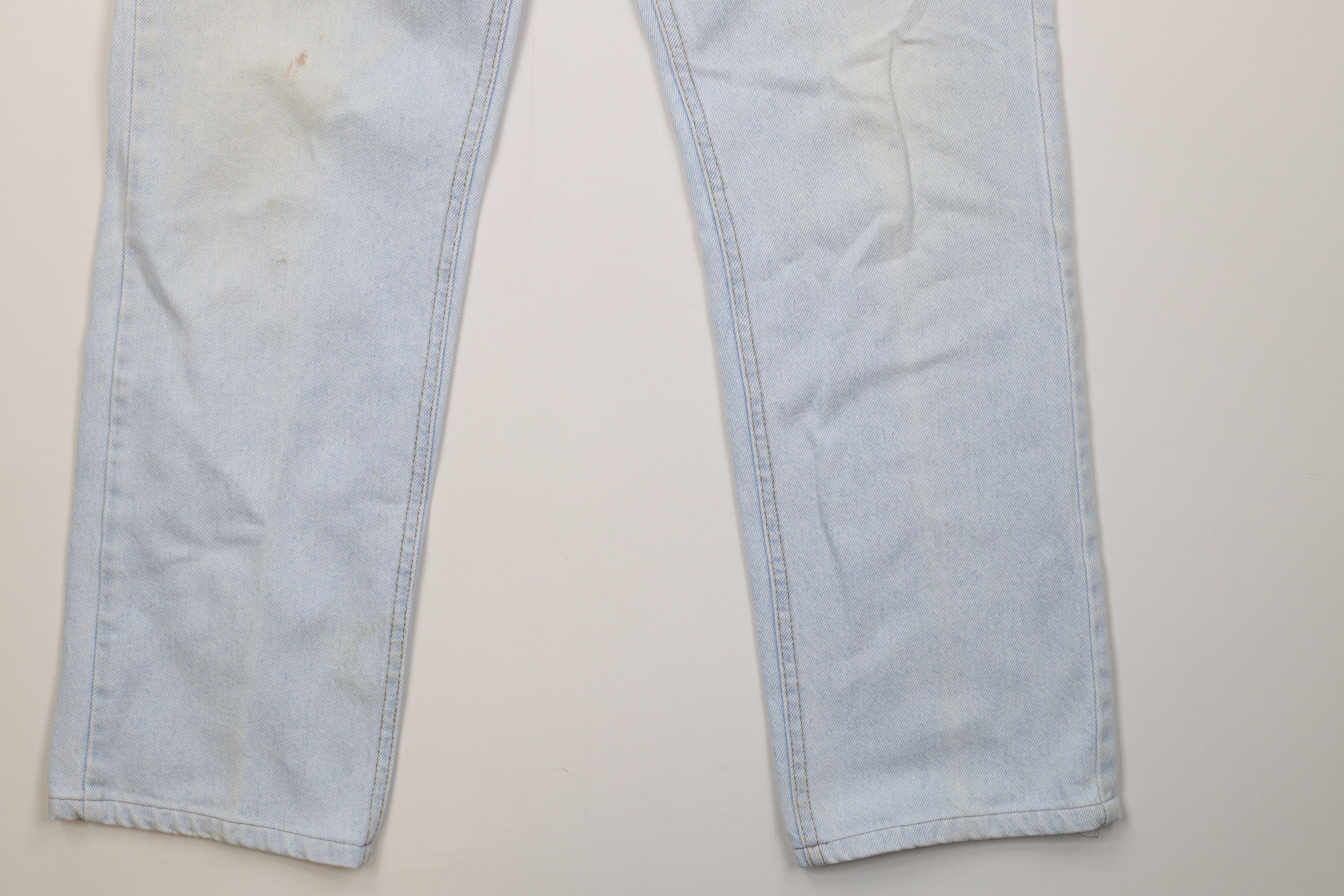 Lee Vintage 90s Lee Straight Leg Denim Jeans Light Wash USA Size US 34 / EU 50 - 5 Thumbnail