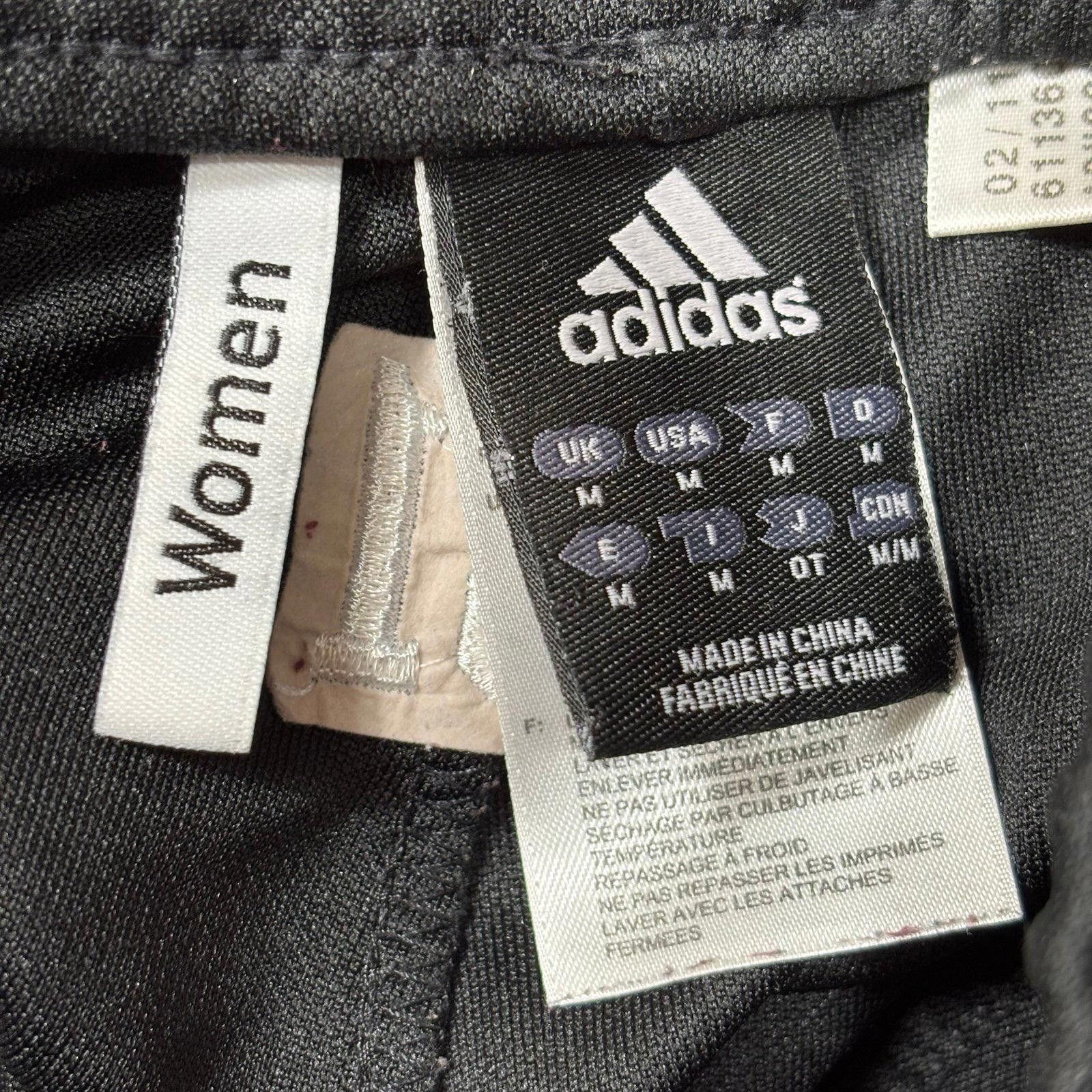 Adidas Adidas Black Track Pants with Zippered Pockets Size Medium Size 32" / US 10 / IT 46 - 4 Thumbnail