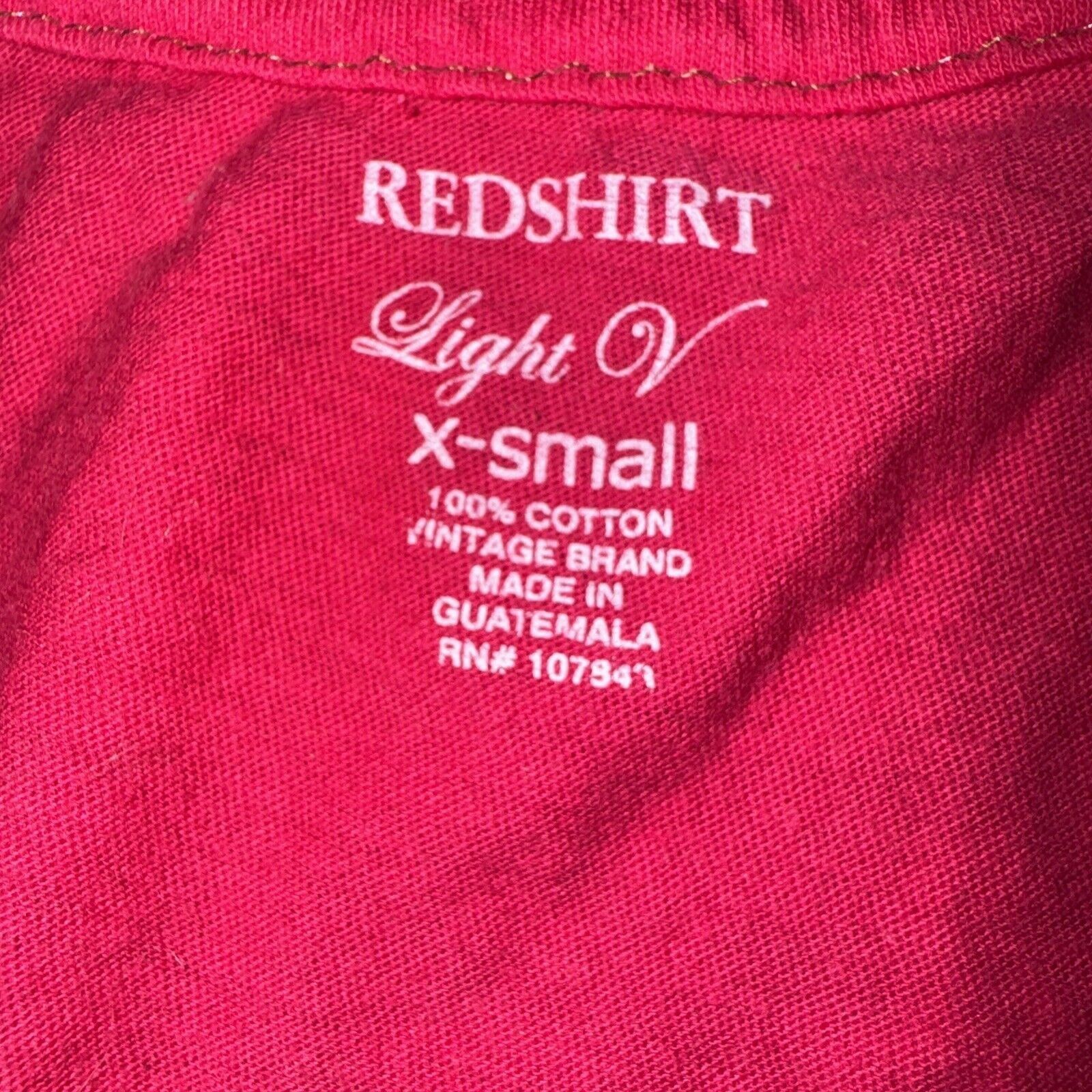 Other REDSHIRT Light V Tee Shirt Short Sleeves Lightweight XS Slee Size XS / US 0-2 / IT 36-38 - 2 Thumbnail