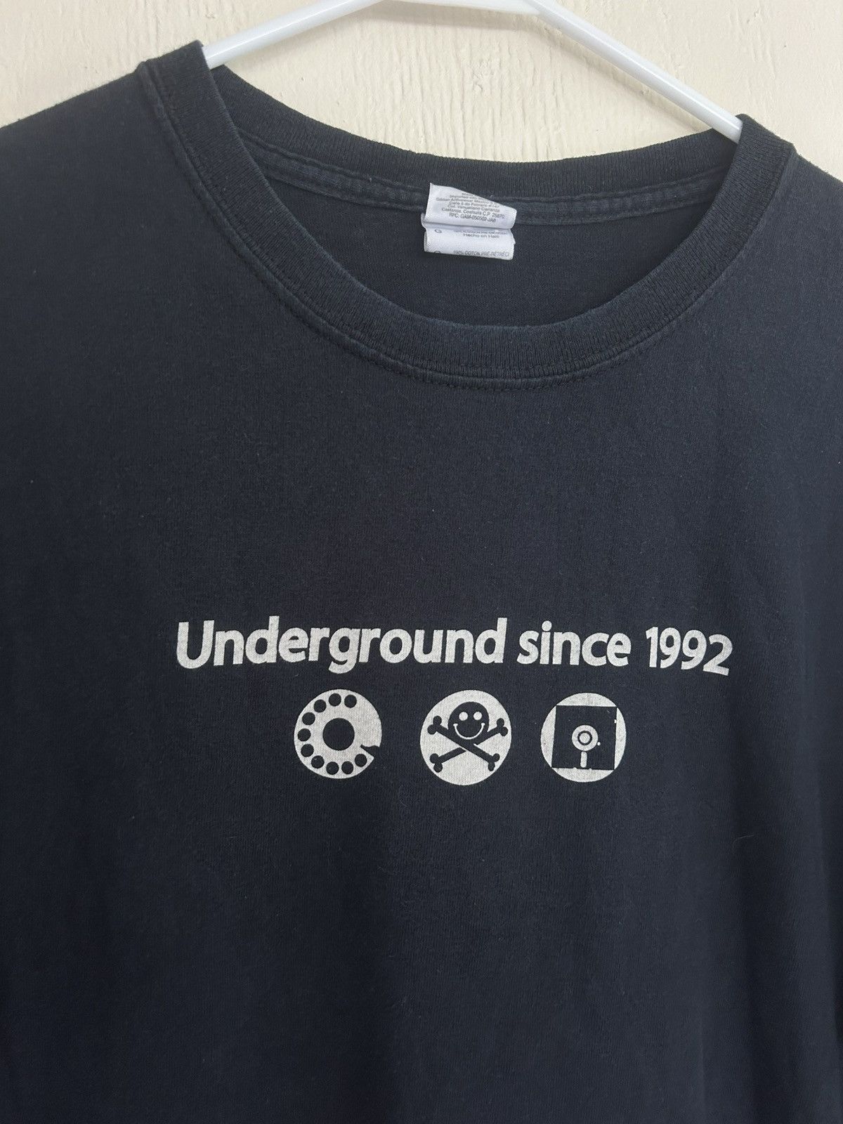 Vintage Defcon Underground Since 1992 Graphic T-shirt Size US L / EU 52-54 / 3 - 5 Thumbnail