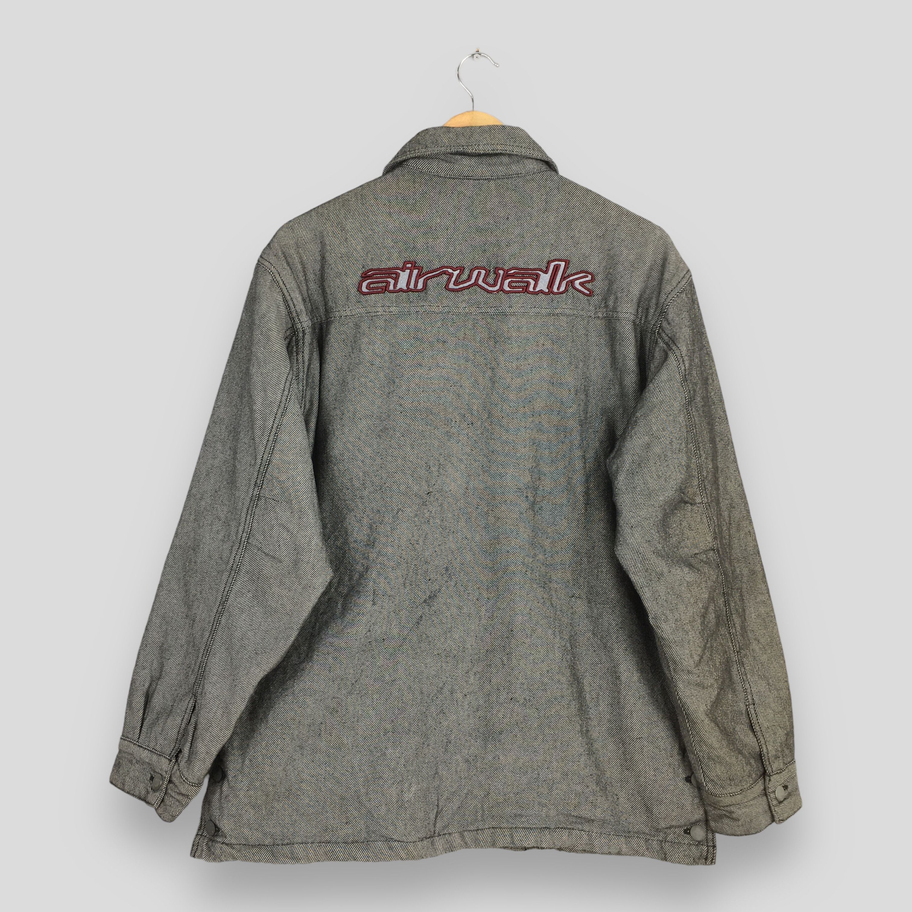 Airwalk Vintage Airwalk Denim Chore Workers Jacket Labour Medium Size US M / EU 48-50 / 2 - 8 Thumbnail