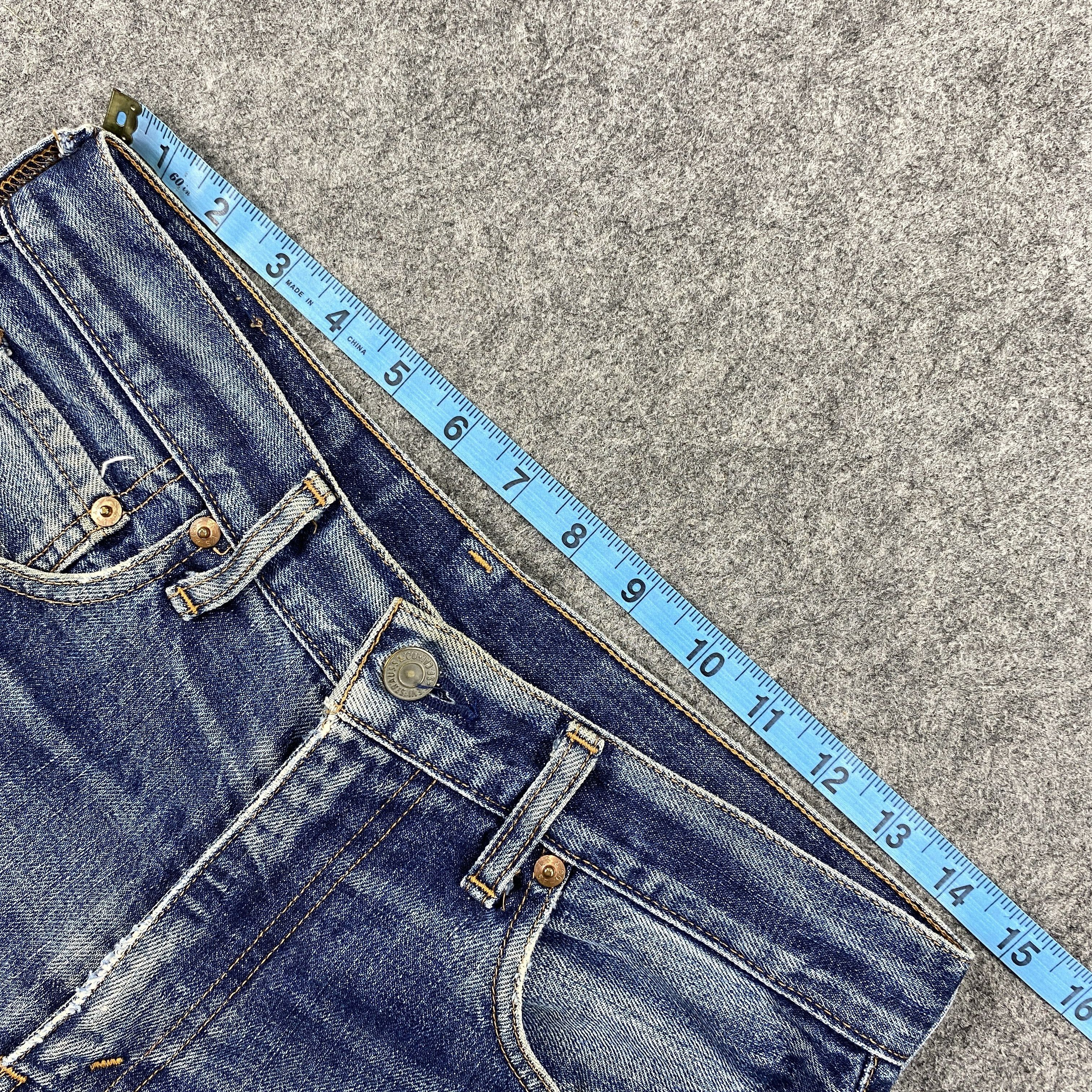 Levi's Redline Vintage Levi's Big E Jeans 502xx 29x10 Denim -JN1341 Size US 29 - 3 Thumbnail