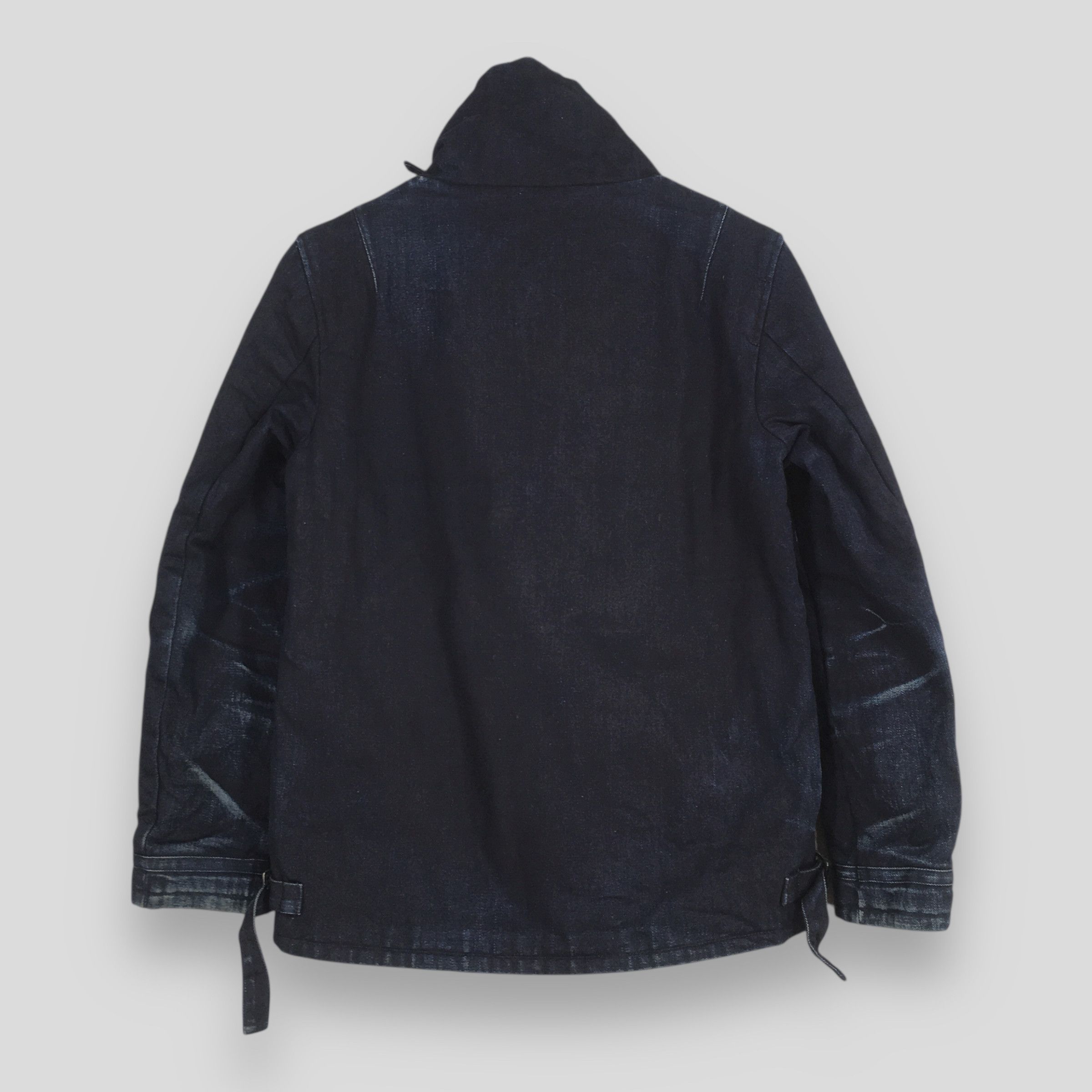 45rpm Vintage 45 RPM Denim Indigo Blue Worker Cotton Jacket Medium Size US M / EU 48-50 / 2 - 7 Thumbnail