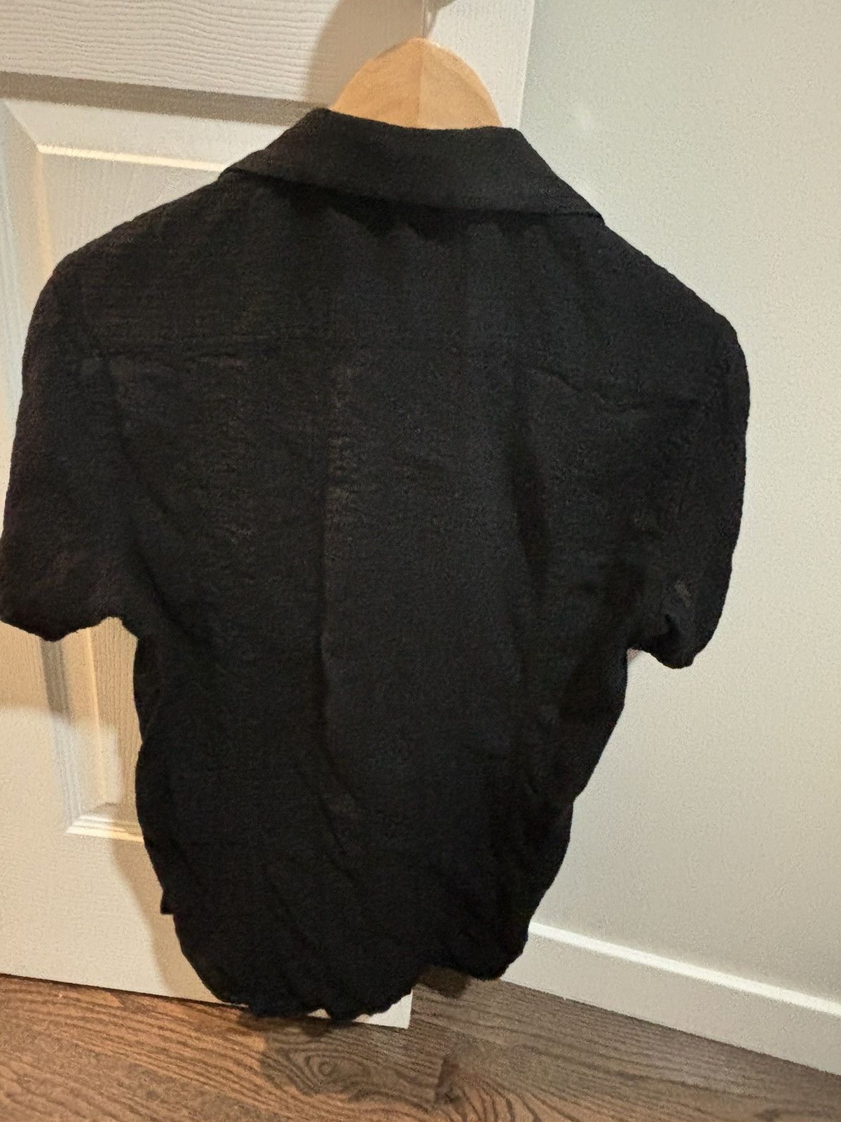 Corridor Corridor seersucker shirt black Size US XS / EU 42 / 0 - 7 Thumbnail