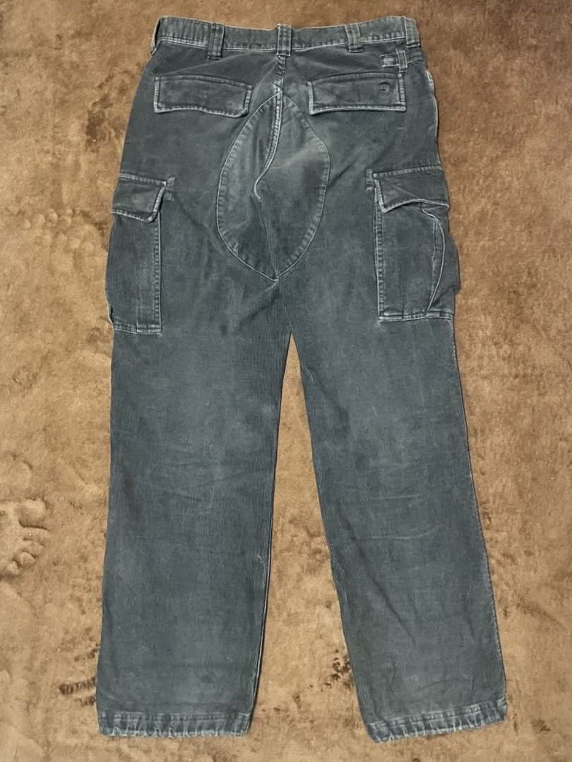 Dunderdon Dunderdon Corduroy Cargopant Workwear Size US 34 / EU 50 - 2 Thumbnail