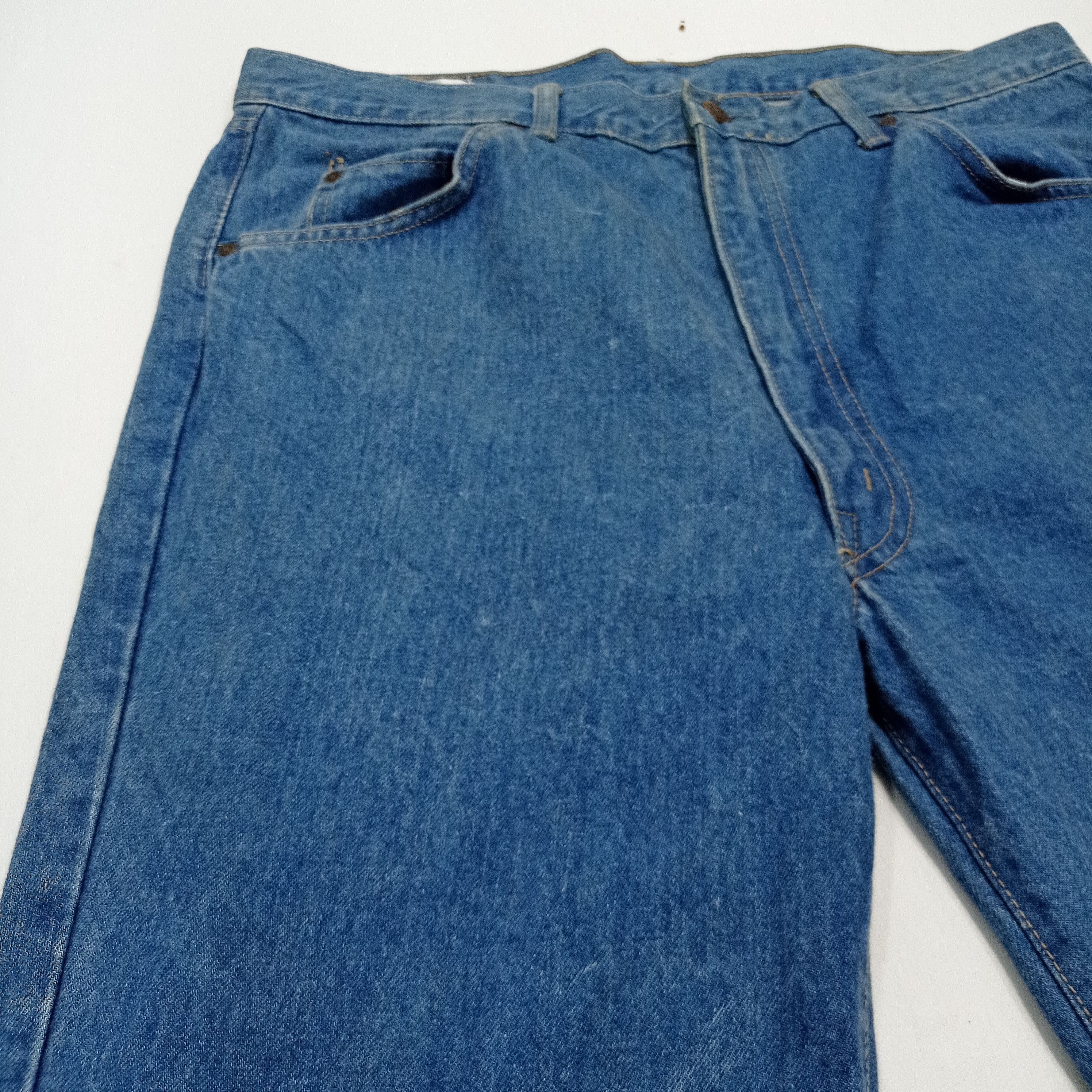 Big John 🔥Vintage Big John Flare Jeans Pants Size US 35 - 9 Thumbnail