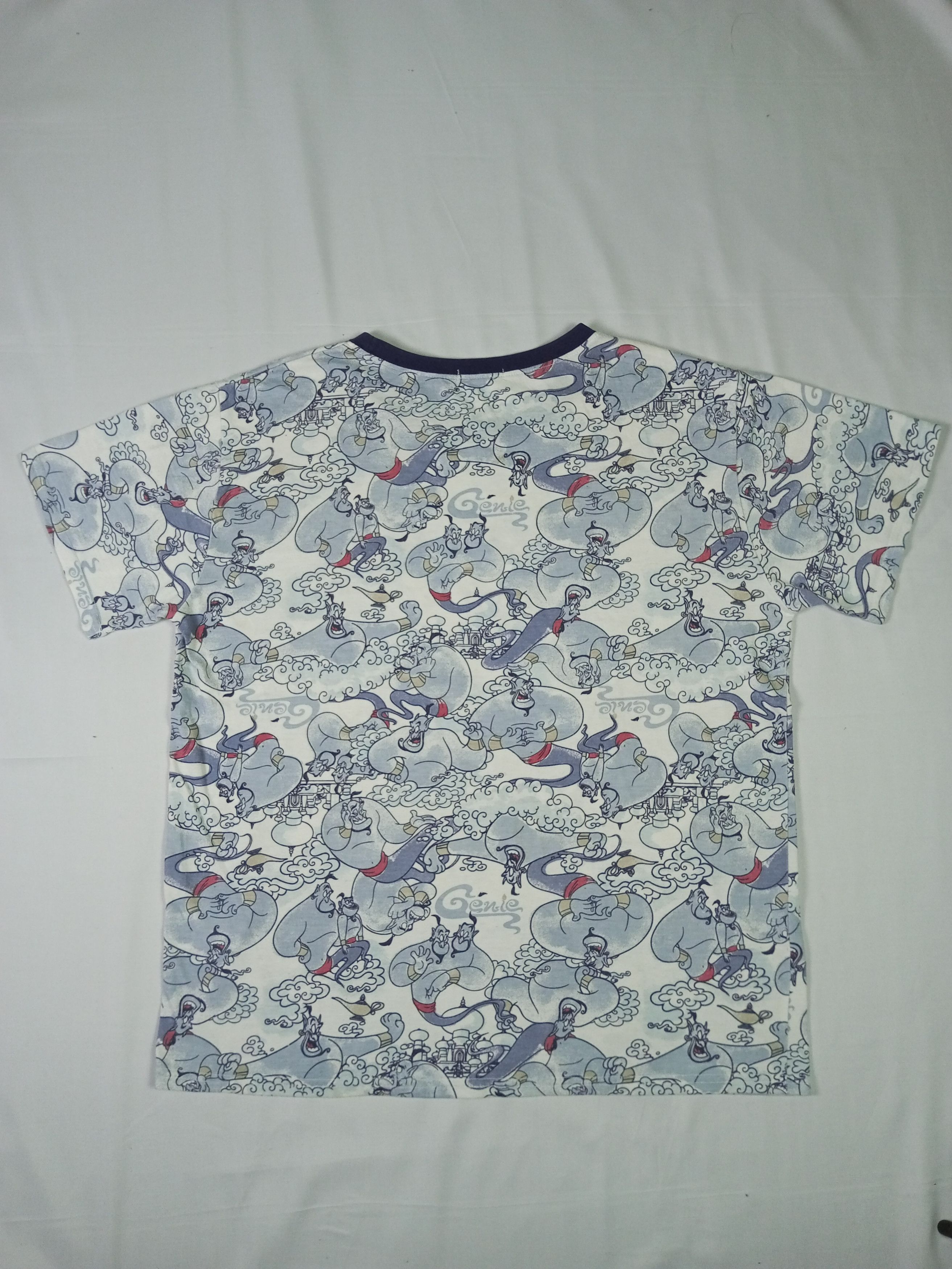 Disney Vintage Aladdin The Genie AOP Graphic T-shirt Size US M / EU 48-50 / 2 - 9 Thumbnail