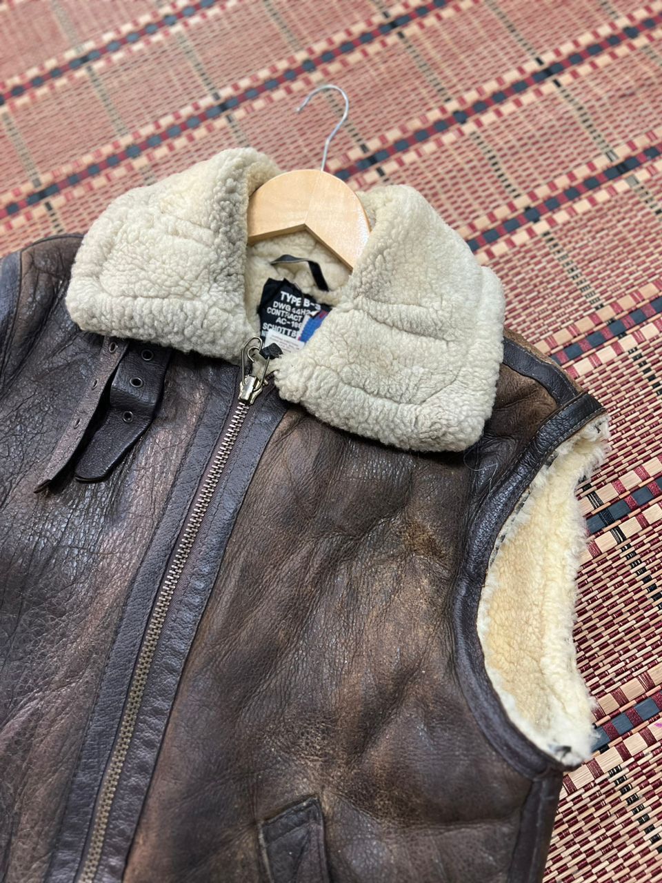 Schott × Vintage B3 schott perfecto Sleeveless Jacket Size US XS / EU 42 / 0 - 4 Thumbnail