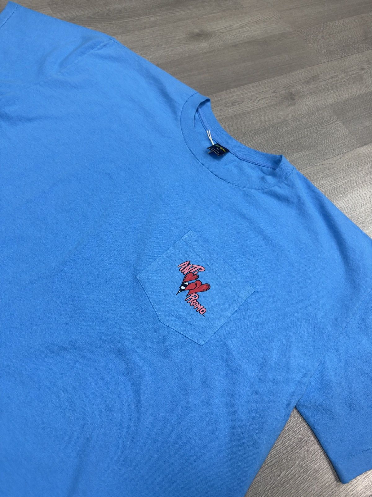 Matty Boy Anti Promo T- Shirt Blue Size US XL / EU 56 / 4 - 2 Thumbnail