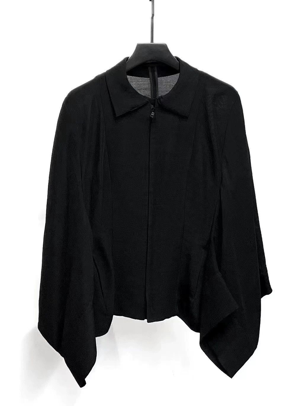 Yohji Yamamoto Yohji Yamamoto 09SS Rare Cape Size 3 43Shoulder Size L / US 10 / IT 46 - 6 Thumbnail