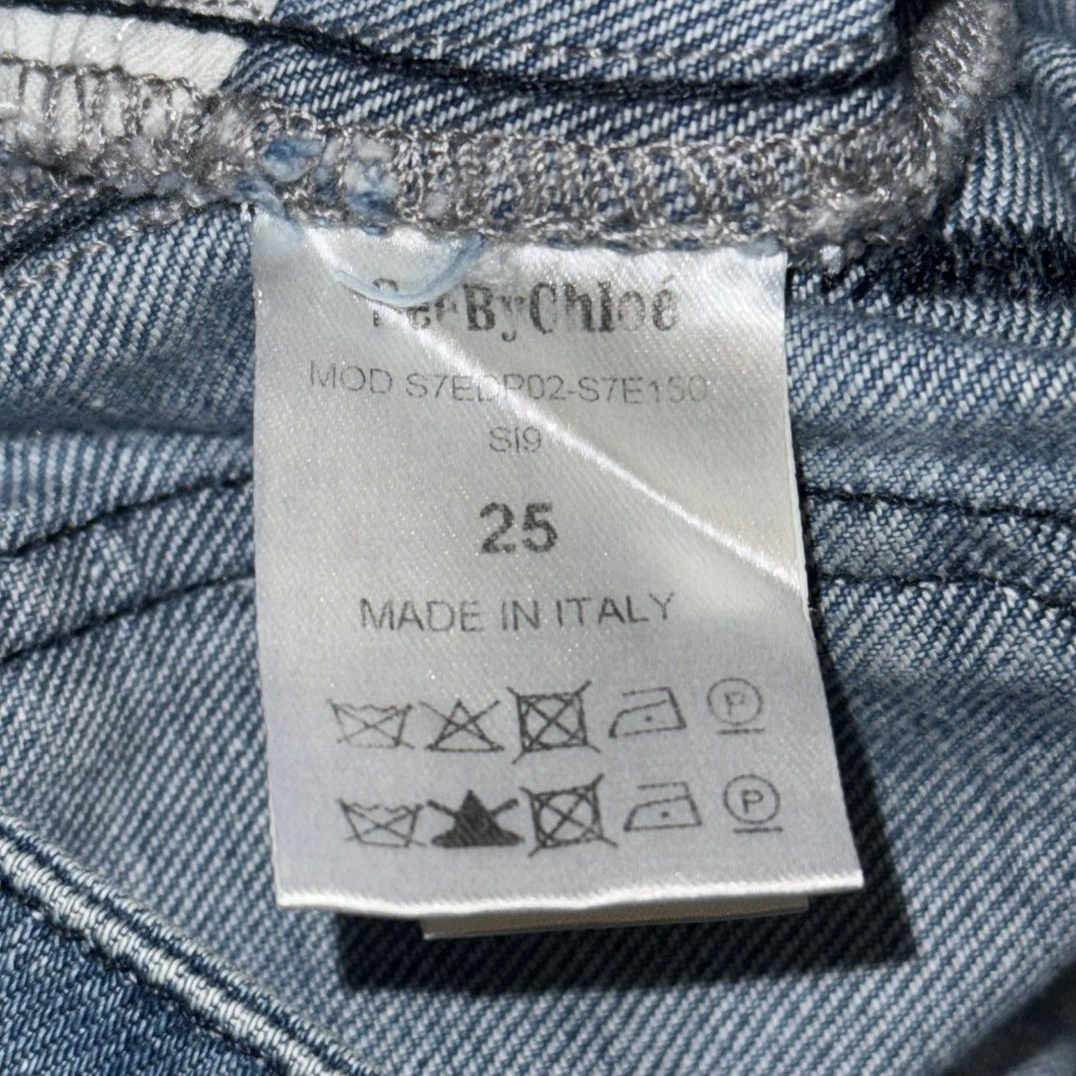 See by Chloe See by Chloe rope detail flare leg jeans Size 25" / US 0 / IT 36 - 7 Thumbnail