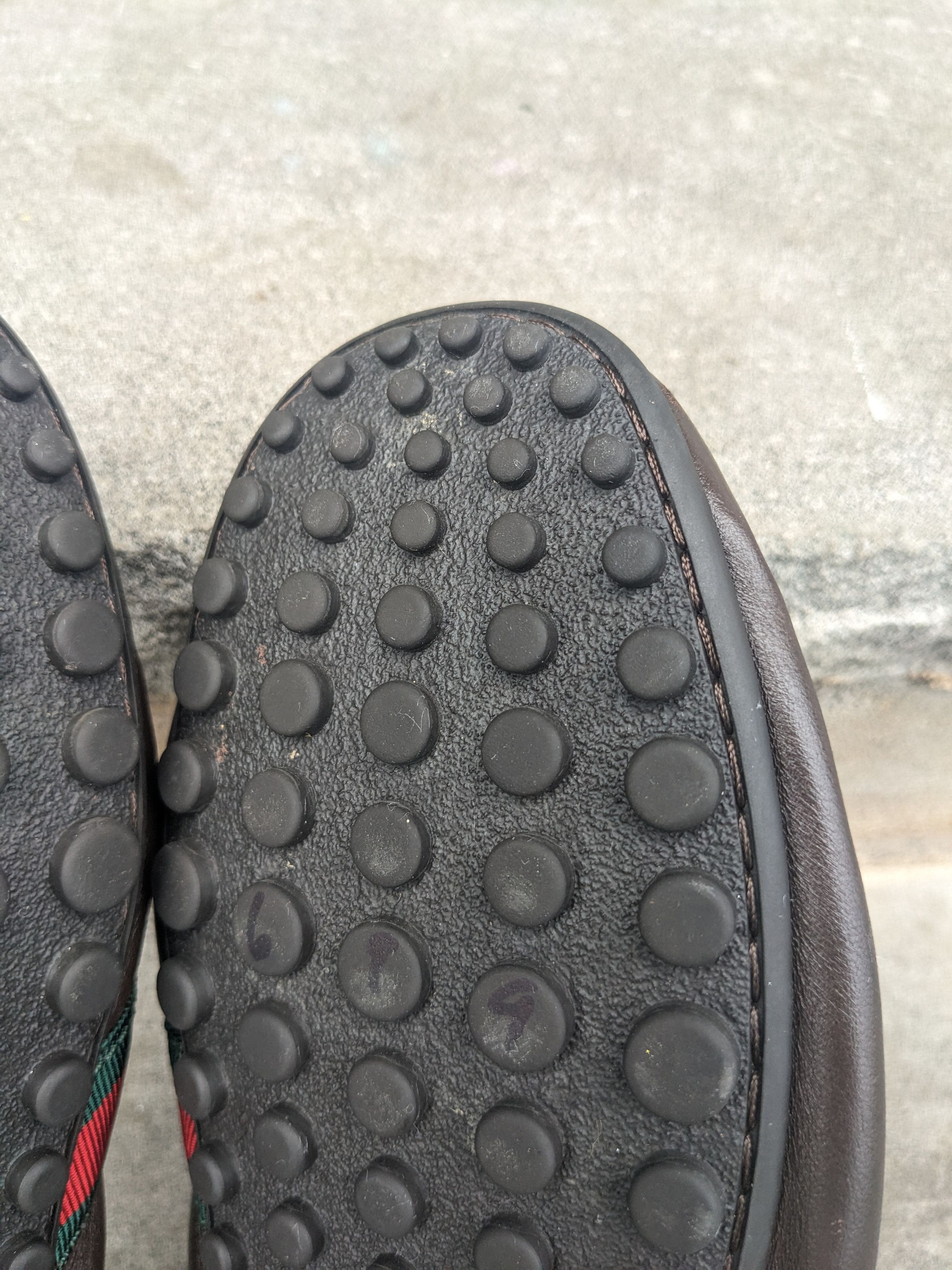 Designer × Gucci Gucci Mens Nappa Moorea Pesante Driving Loafers Size 9 Size US 9 / EU 42 - 12 Thumbnail