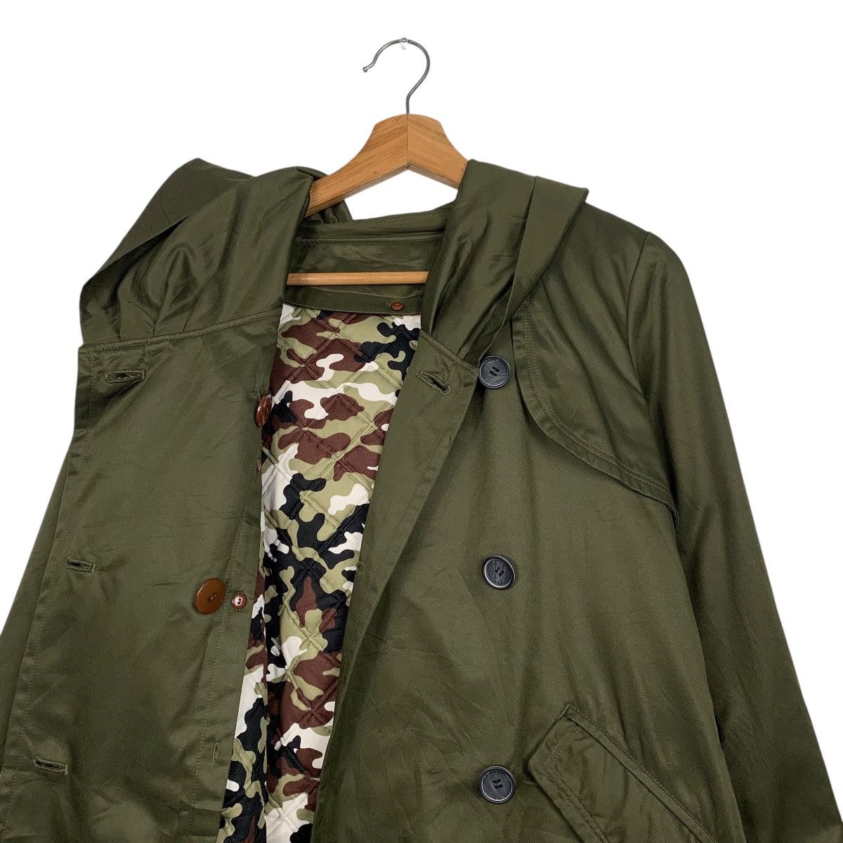 Japanese Brand Pool Studio Alivier Double Breasted Trenchcoat Size M / US 6-8 / IT 42-44 - 11 Thumbnail