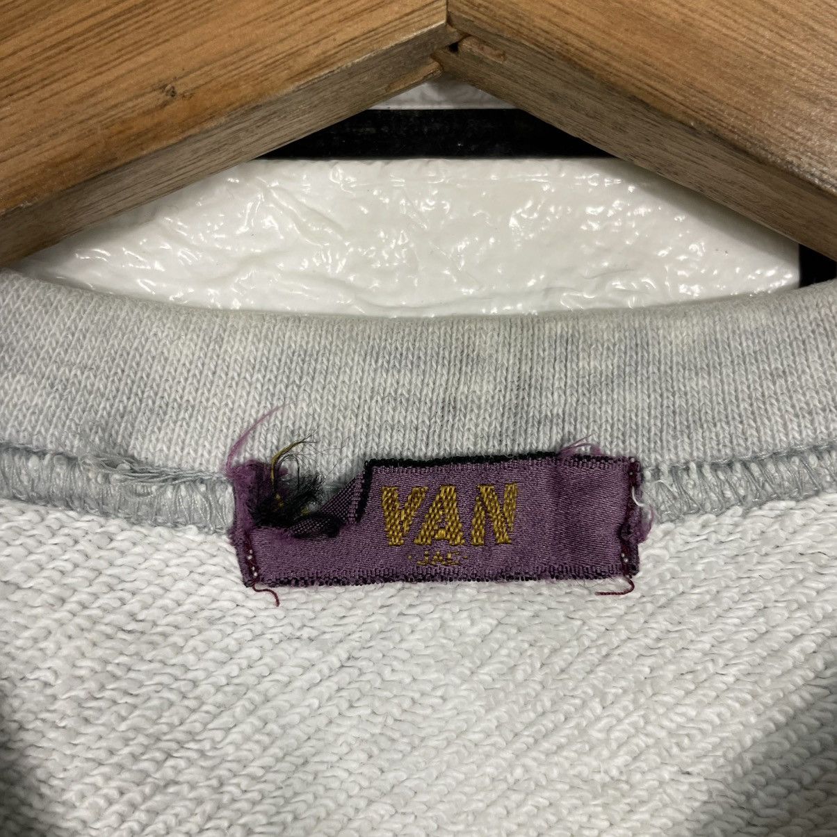 Japanese Brand Japanese Brand Van Big Logo Sweatshirt Size US S / EU 44-46 / 1 - 11 Thumbnail