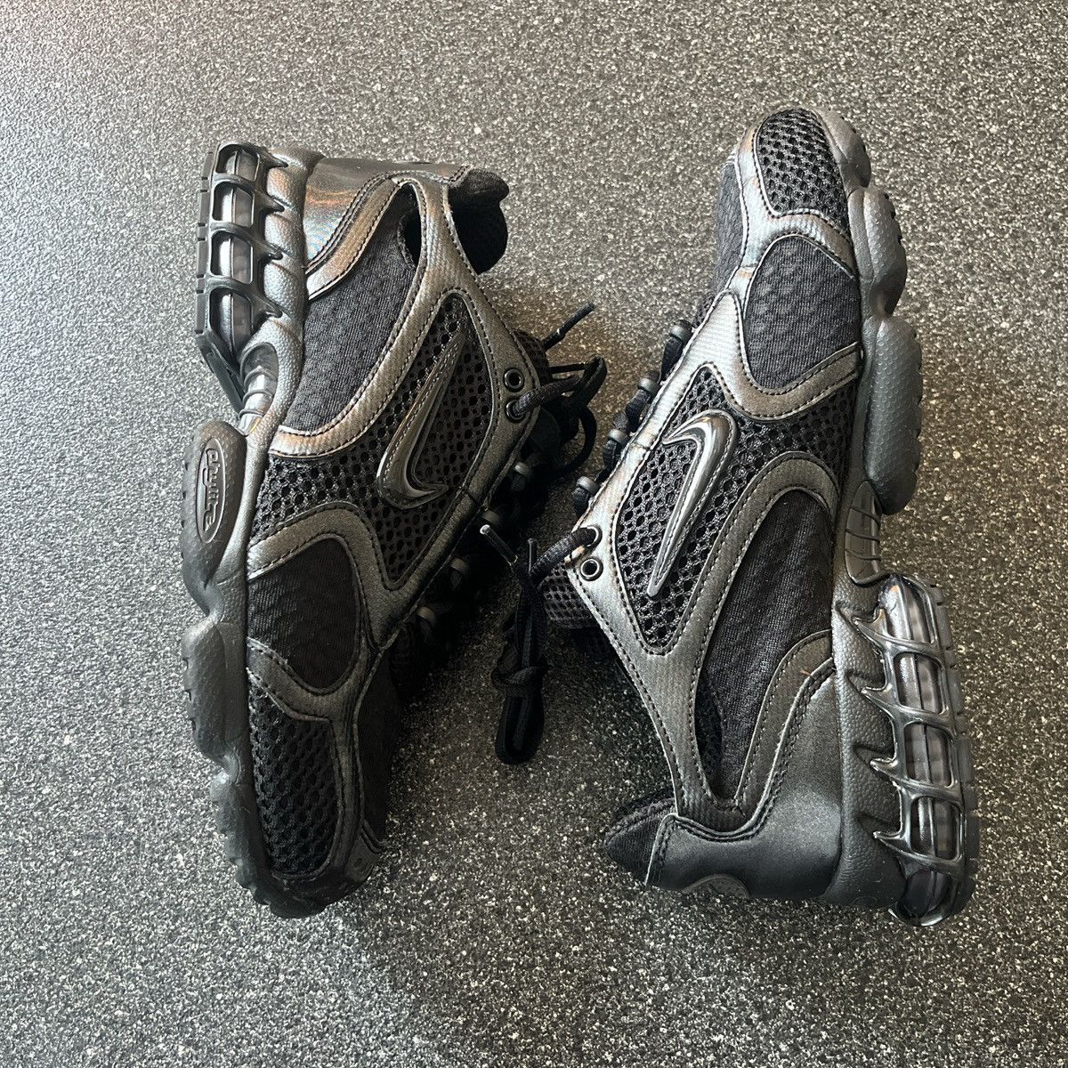 Nike Nike Air Zoom Spiridon Cage 2 - Black/Black Size US 8.5 / EU 41-42 - 2 Thumbnail