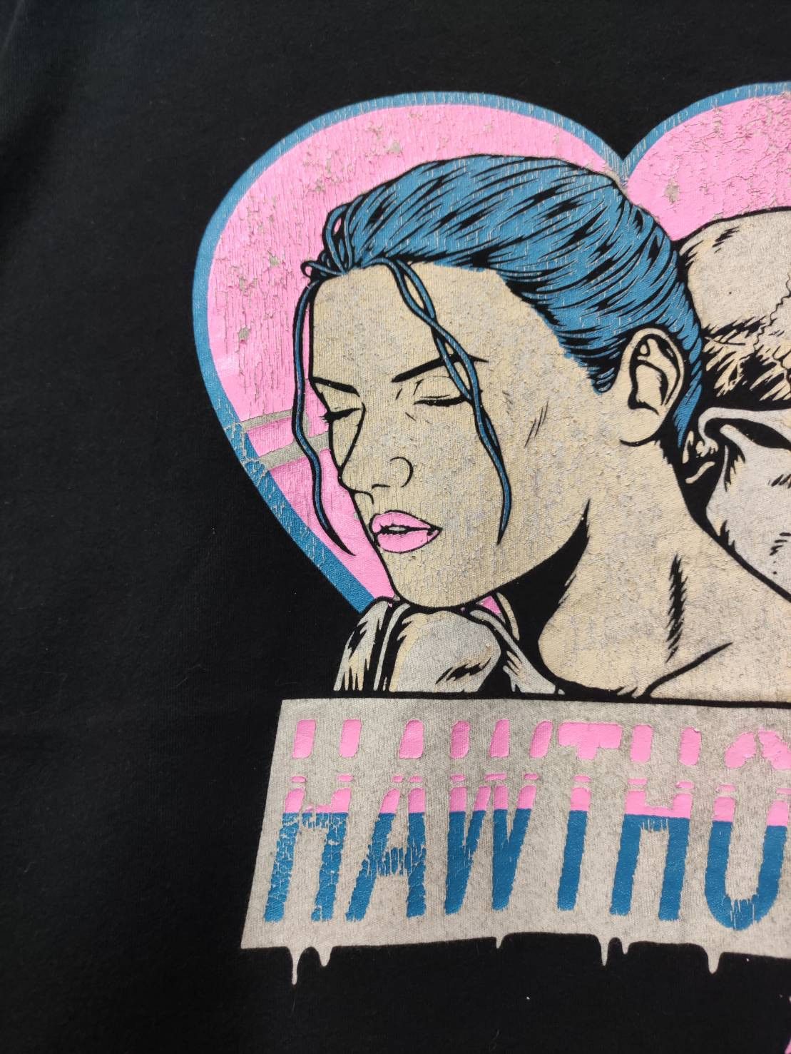 Band Tees Vtg 00's Hawthorne Heights " Girl of Death " T-Shirt Size US L / EU 52-54 / 3 - 3 Thumbnail