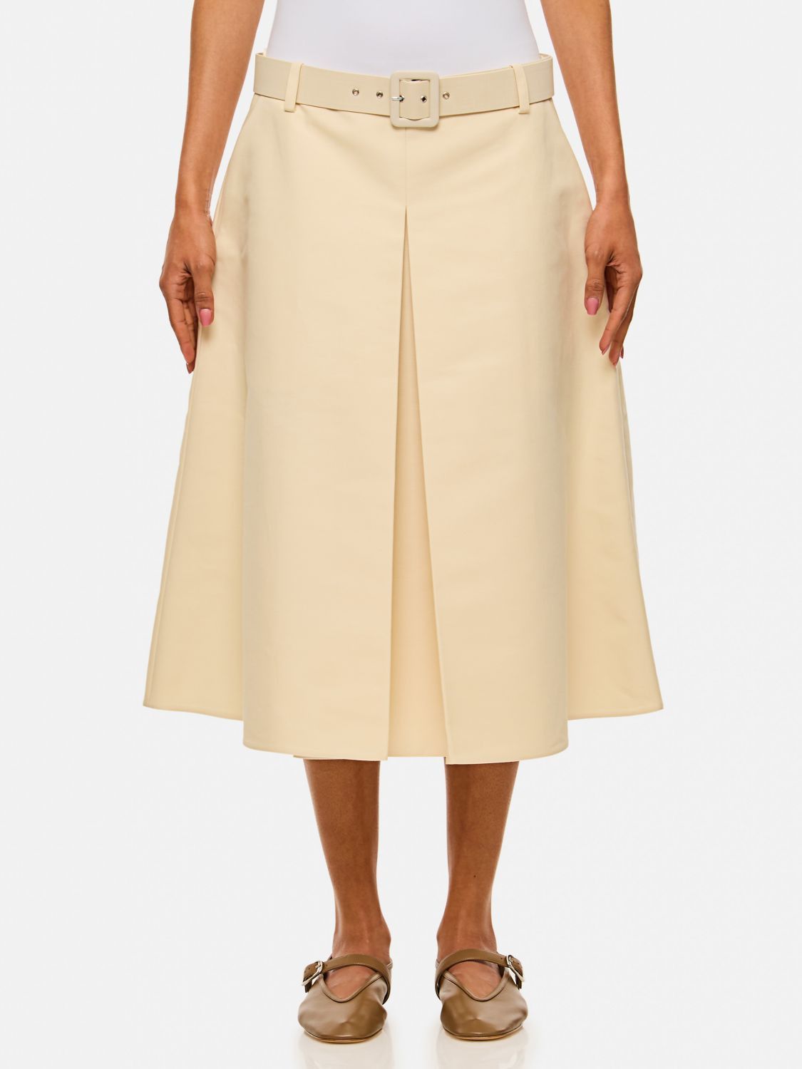 Marni SS19 Runway Collage Printed Drape Skirt | Grailed