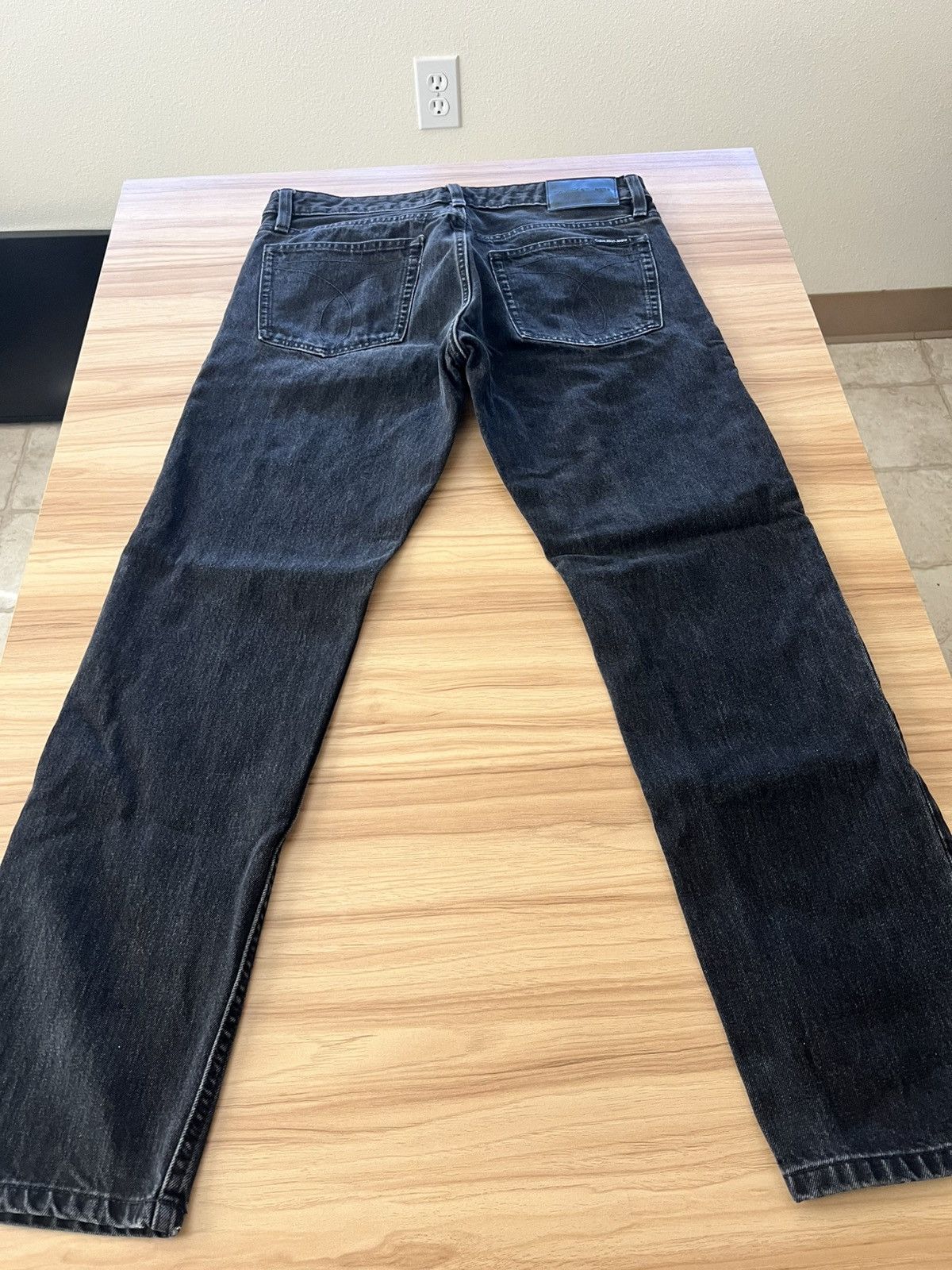 Calvin Klein Calvin Klein Black Denim Jeans size 33x30 Size US 33 - 2 Thumbnail
