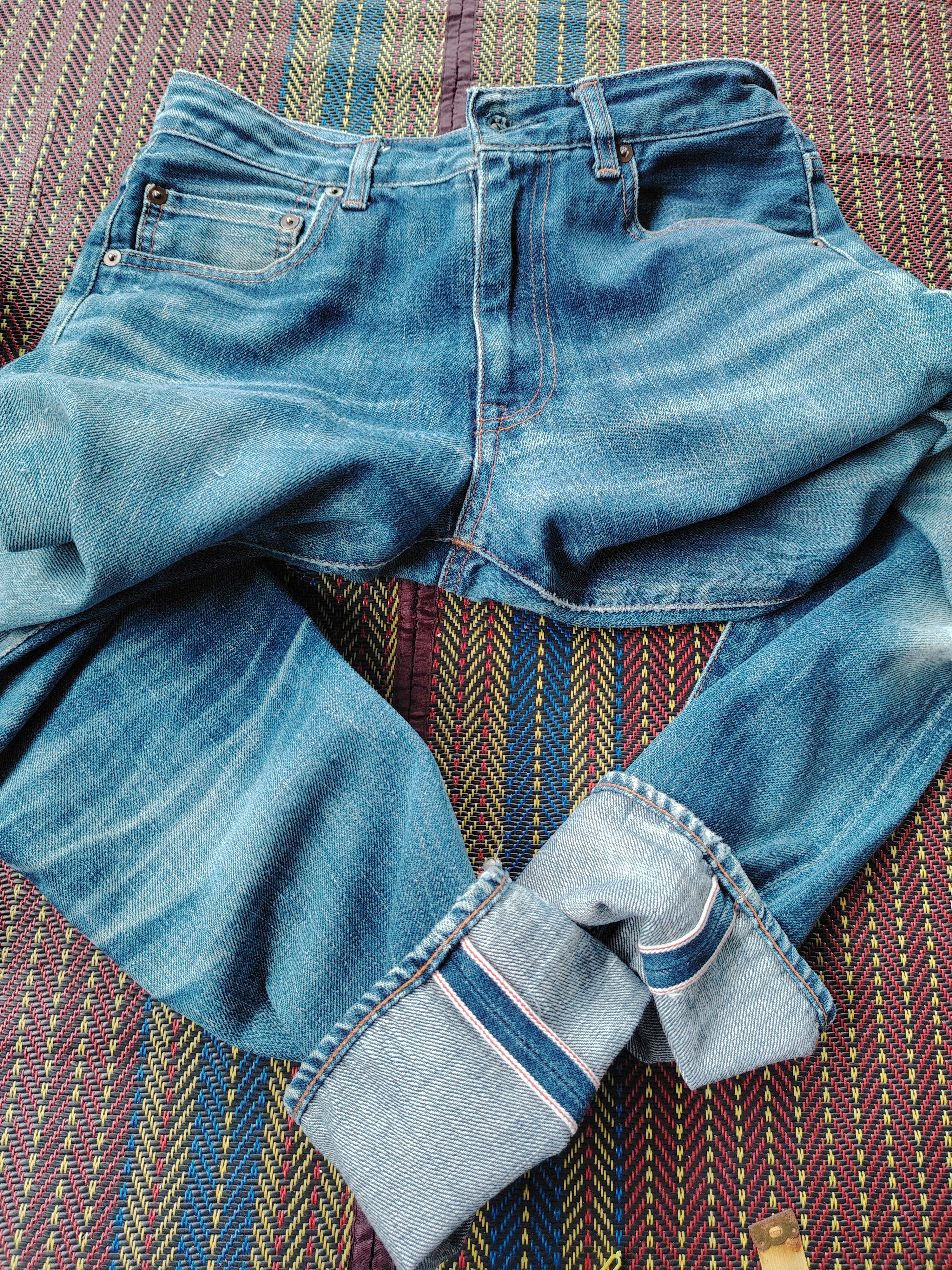 FOB Factory 💥BEST OFFER💥FOB FACTORY REDLINE SELVEGDE DENIM JEANS Size US 30 / EU 46 - 14 Thumbnail