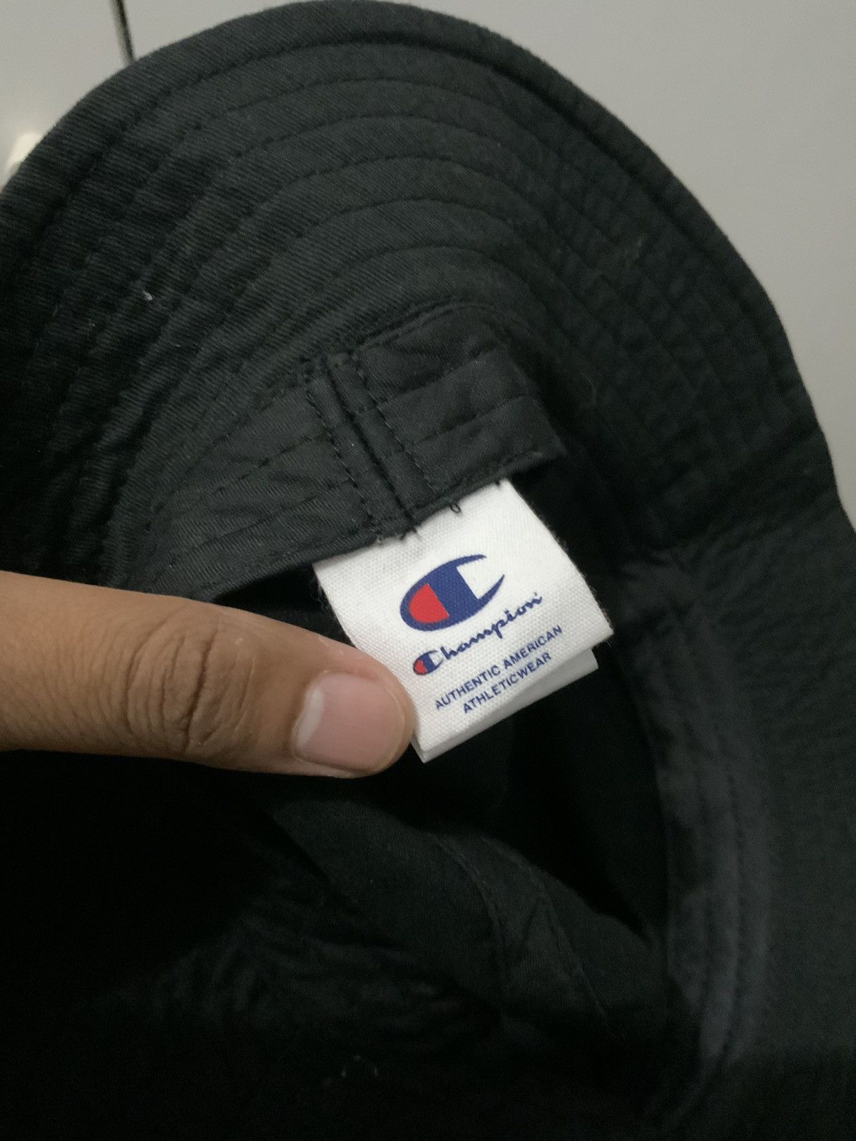 Champion Champion Black Bucket Hat Size ONE SIZE - 9 Thumbnail