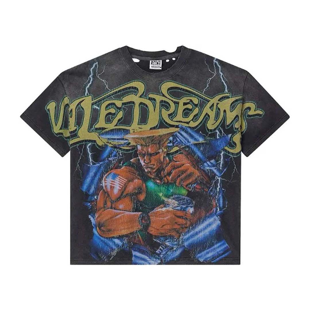Forever Guile Tee Faded Black