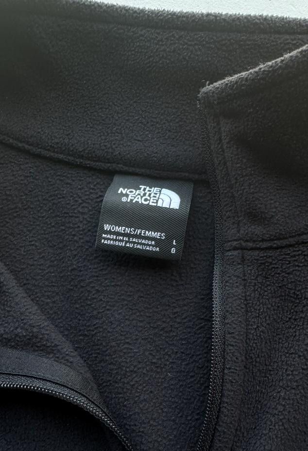 The North Face Womens black 1/4 zip L Size L / US 10 / IT 46 - 4 Thumbnail