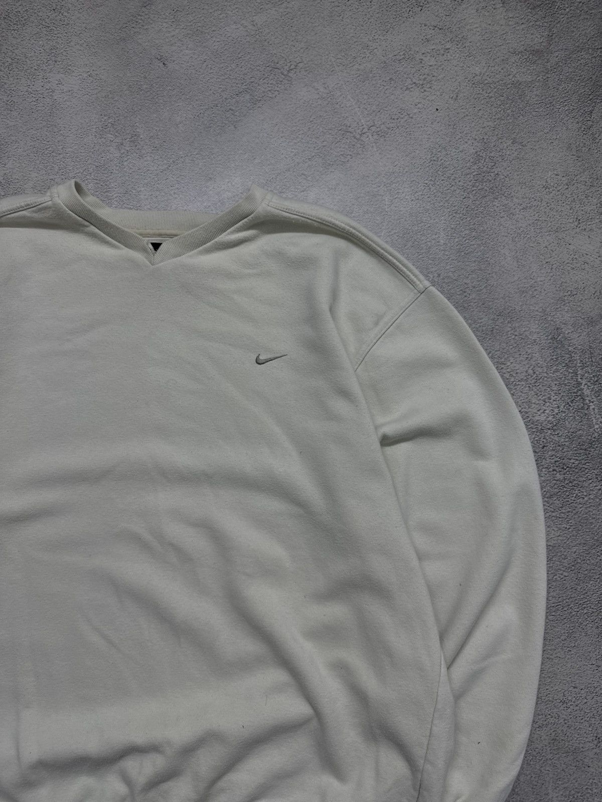 Nike Vintage Y2k Nike Mini Swoosh Sweatshirt 90’s Size US XXL / EU 58 / 5 - 5 Thumbnail