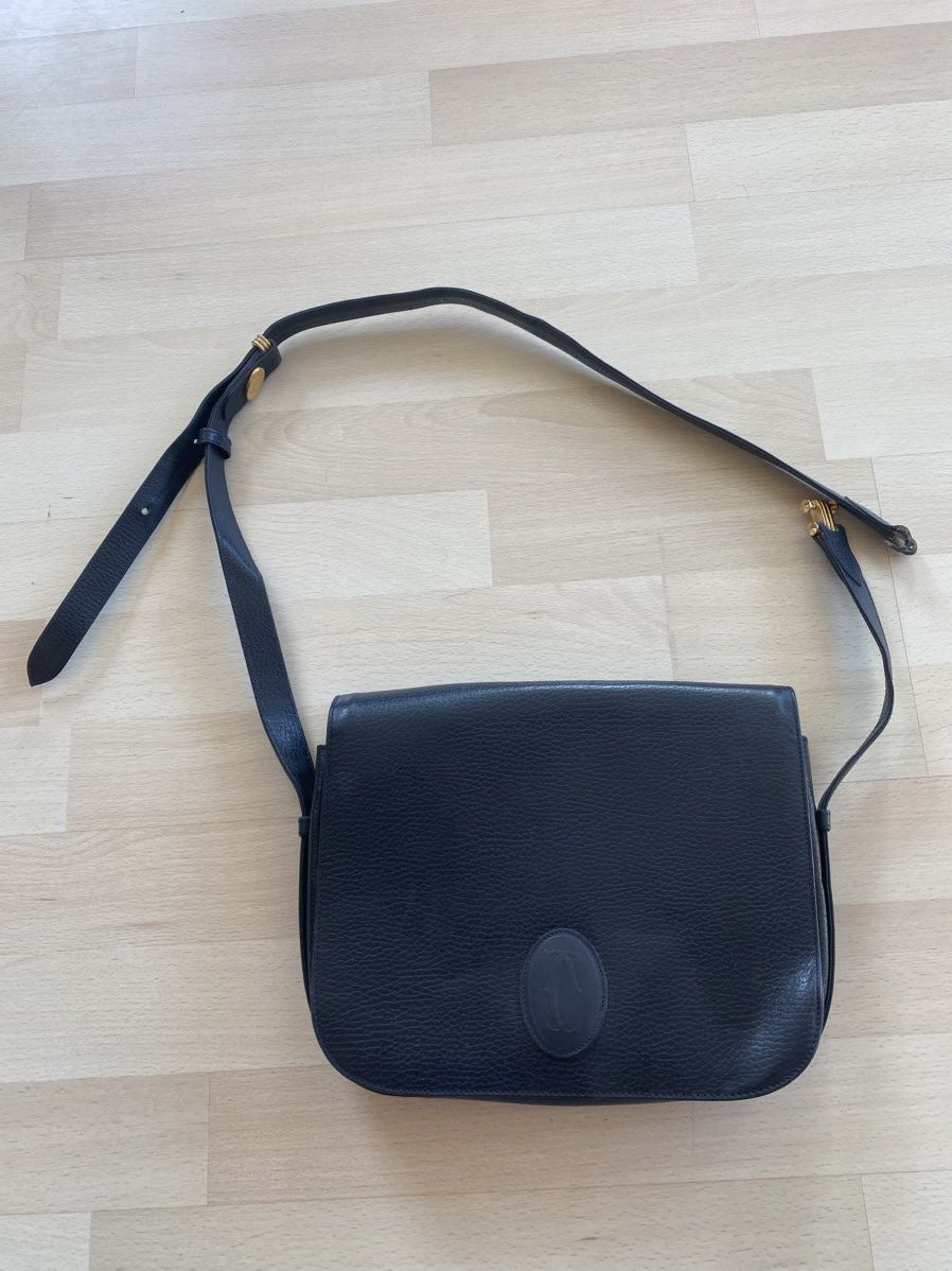 Cartier Vintage Must de Cartier Leather Crossbody Bag Size ONE SIZE - 1 Thumbnail