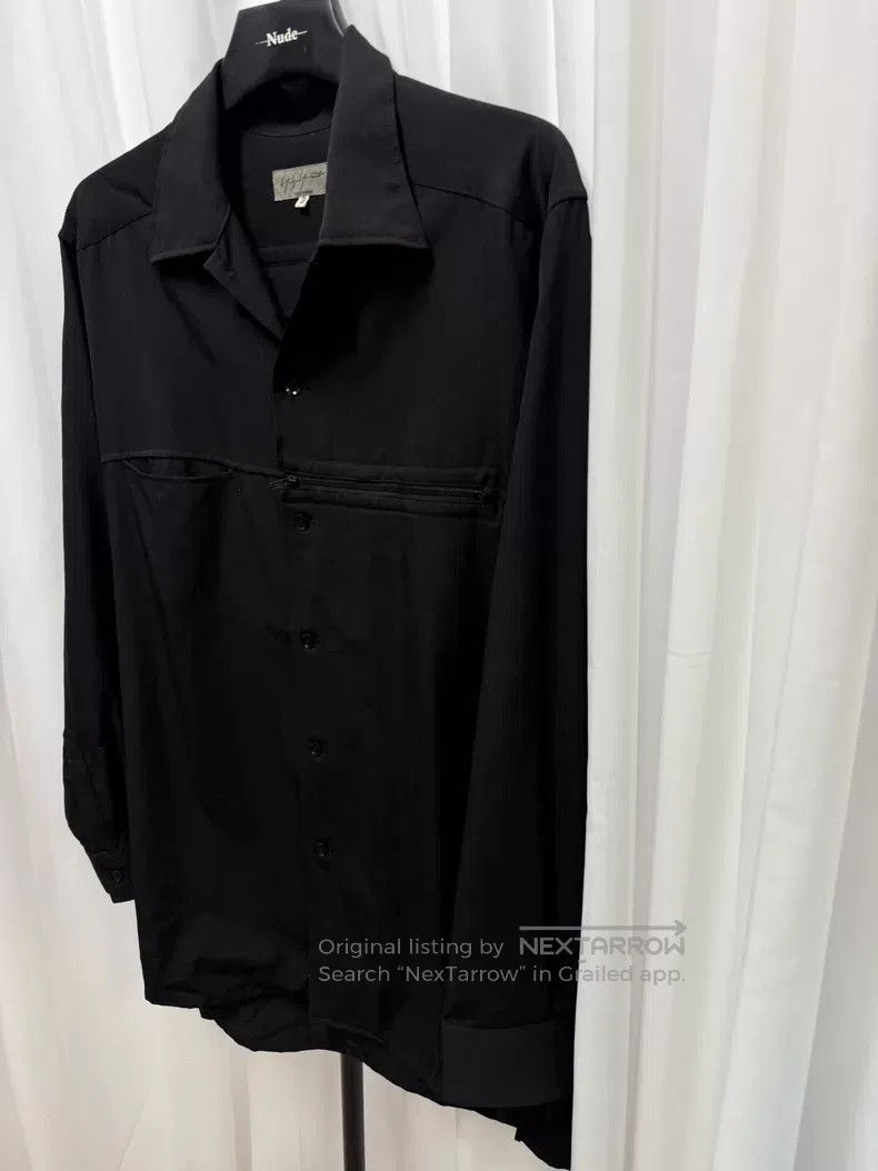 Yohji Yamamoto YOHJI YAMAMOTO Deconstructed Wool Shirt Jacket Size US L / EU 52-54 / 3 - 2 Thumbnail