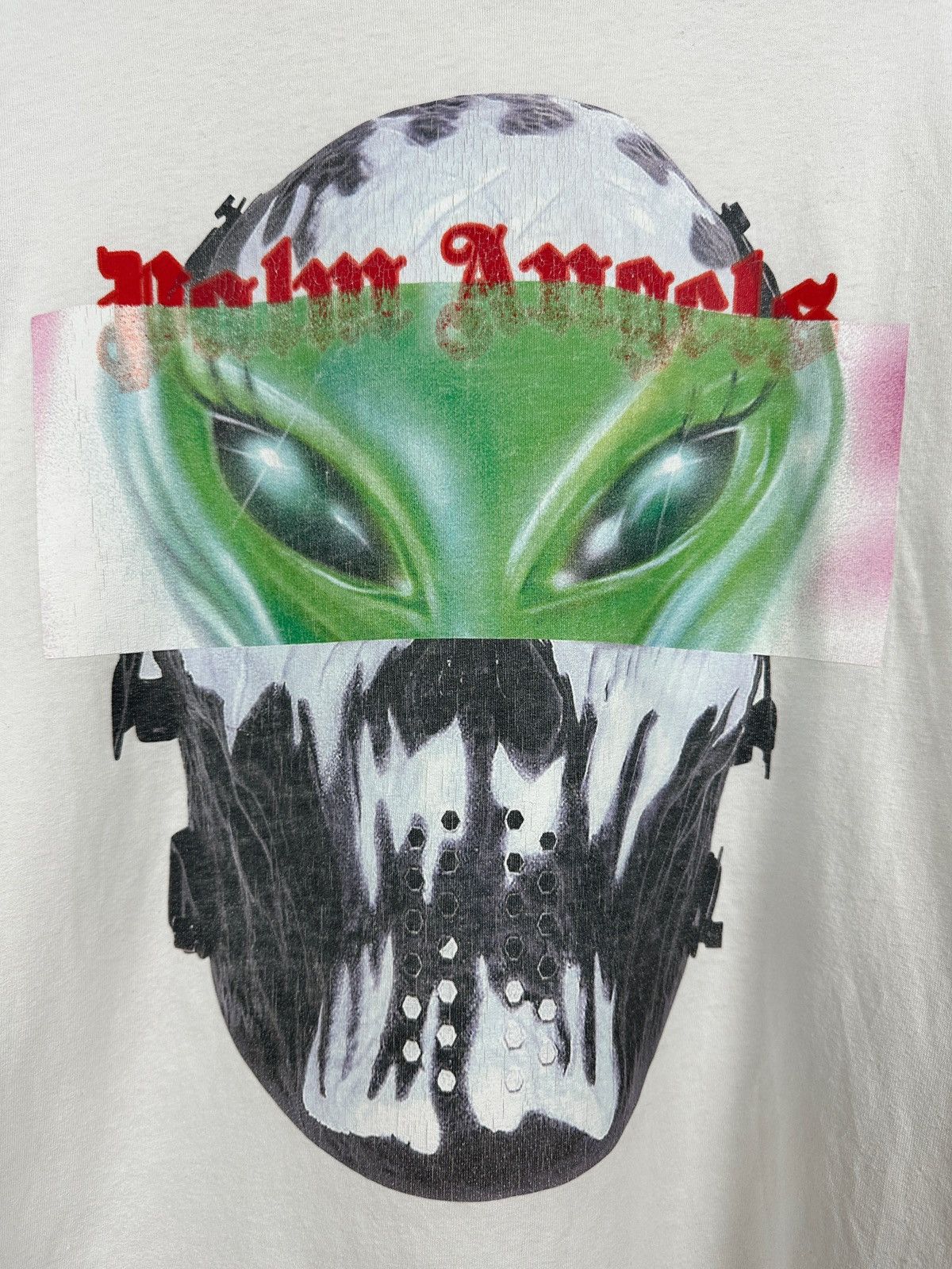 Palm Angels Palm Angels Alien White T-Shirt Size US L / EU 52-54 / 3 - 8 Thumbnail