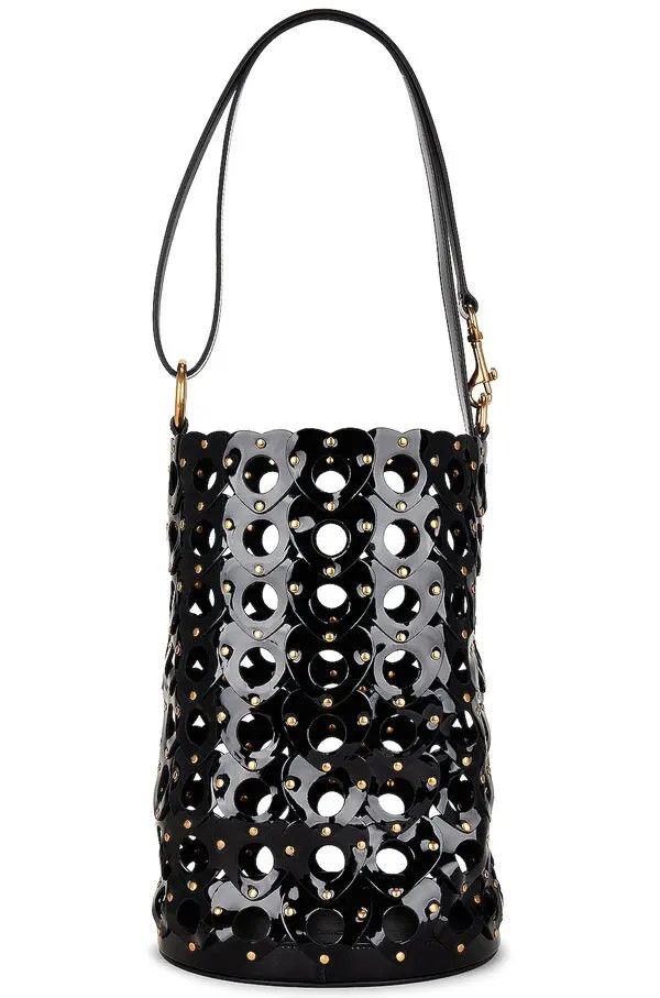Saint Laurent Paris o1bcso1str0425 Size: OS/Bo Seau Coeur in Black Size ONE SIZE - 2 Thumbnail